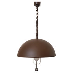 Seltene Midcentury-Hängeleuchte Dijkstra, 1970er Jahre