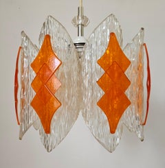 Rare Midcentury Pendant, Germany, 1970s