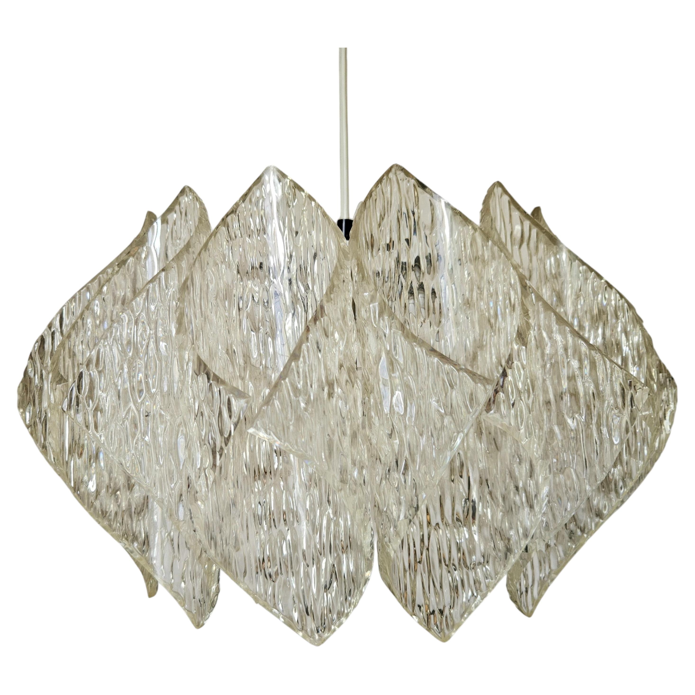 Rare Midcentury Pendant, Germany, 1970s