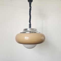 Rare Midcentury Pendant Meblo, Space Age, Harvey Guzzini, Italy, 1970s
