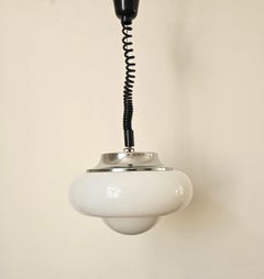 Rare Midcentury Pendant Meblo, Space Age, Harvey Guzzini, Italy, 1970s
