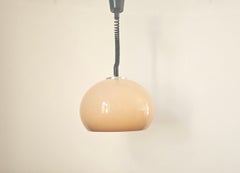 Rare Midcentury Pendant Meblo, Space Age, Harvey Guzzini, Italy, 1970s