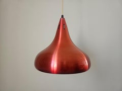 Rare Midcentury Pendant Orient in style of Jo Hammerborg, Denmark, 1970s