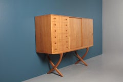 Rare Midcentury Sideboard in Oak Model CH-304 by Hans Wegner, 1950s