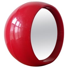 Seltener Eyeball-Tischspiegel aus der Mitte des Jahrhunderts, Dänemark, 1970er Jahre