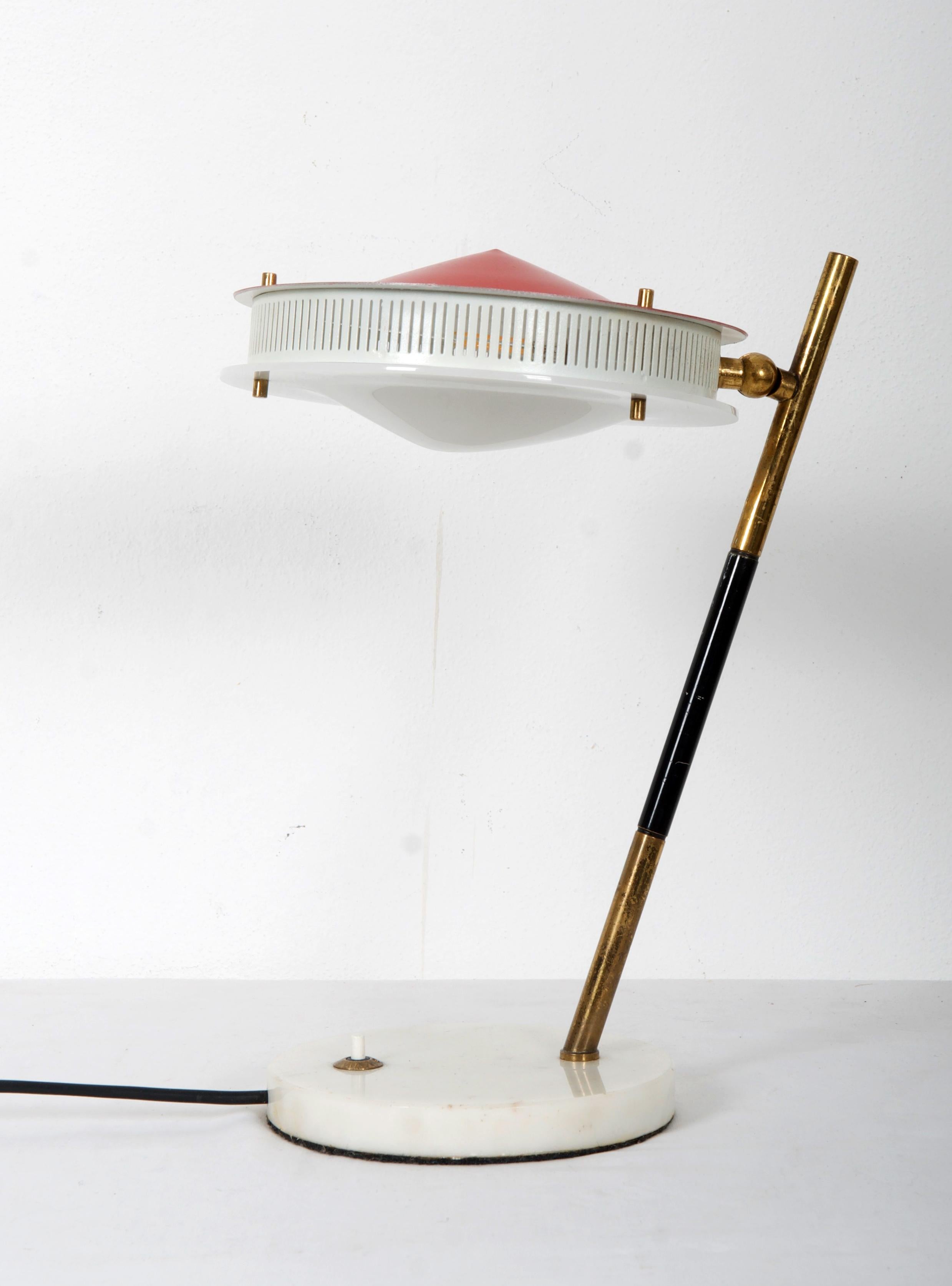Rare Midcentury Stilux Table Lamp For Sale 3