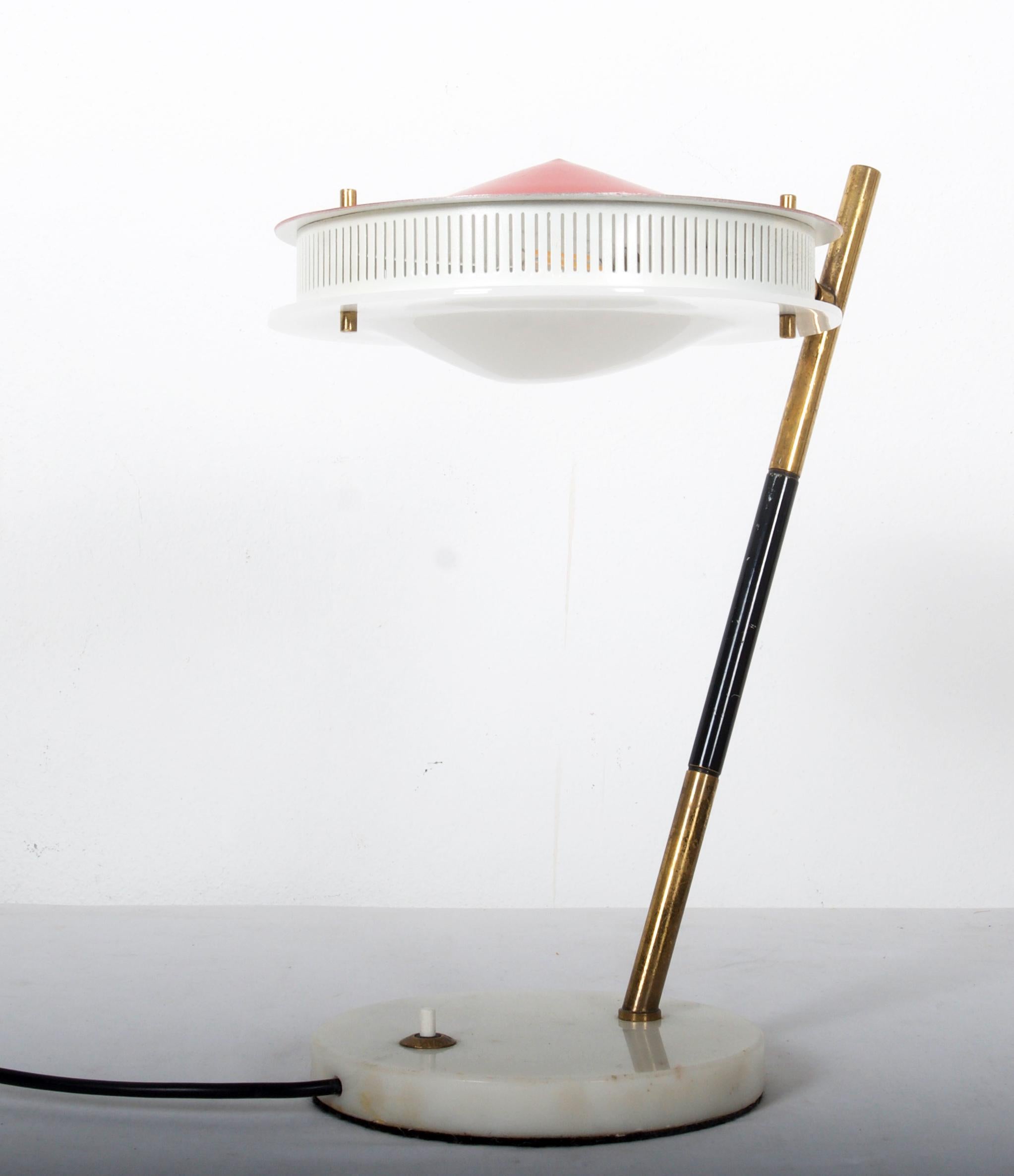 Mid-Century Modern Rare Midcentury Stilux Table Lamp For Sale