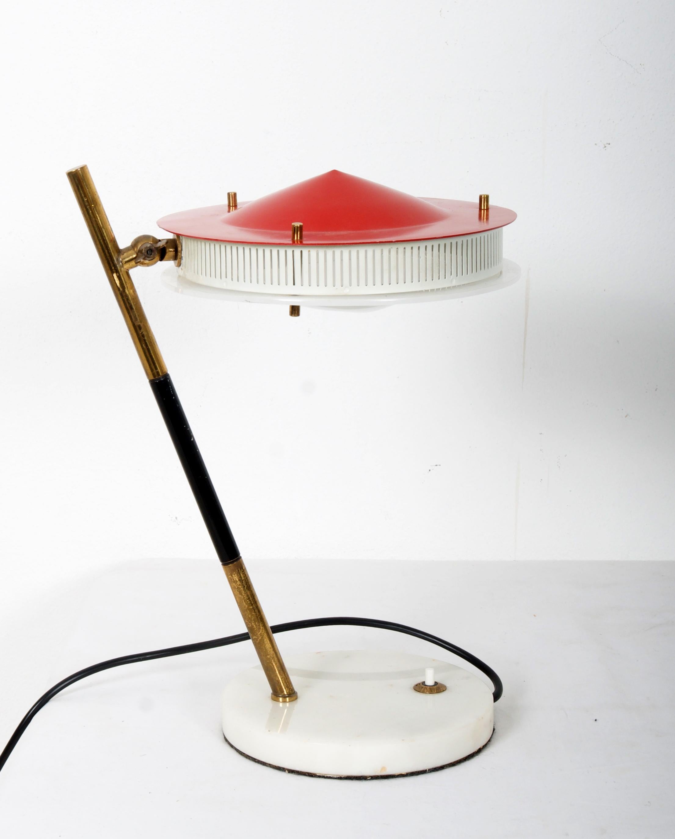 Rare Midcentury Stilux Table Lamp For Sale 1