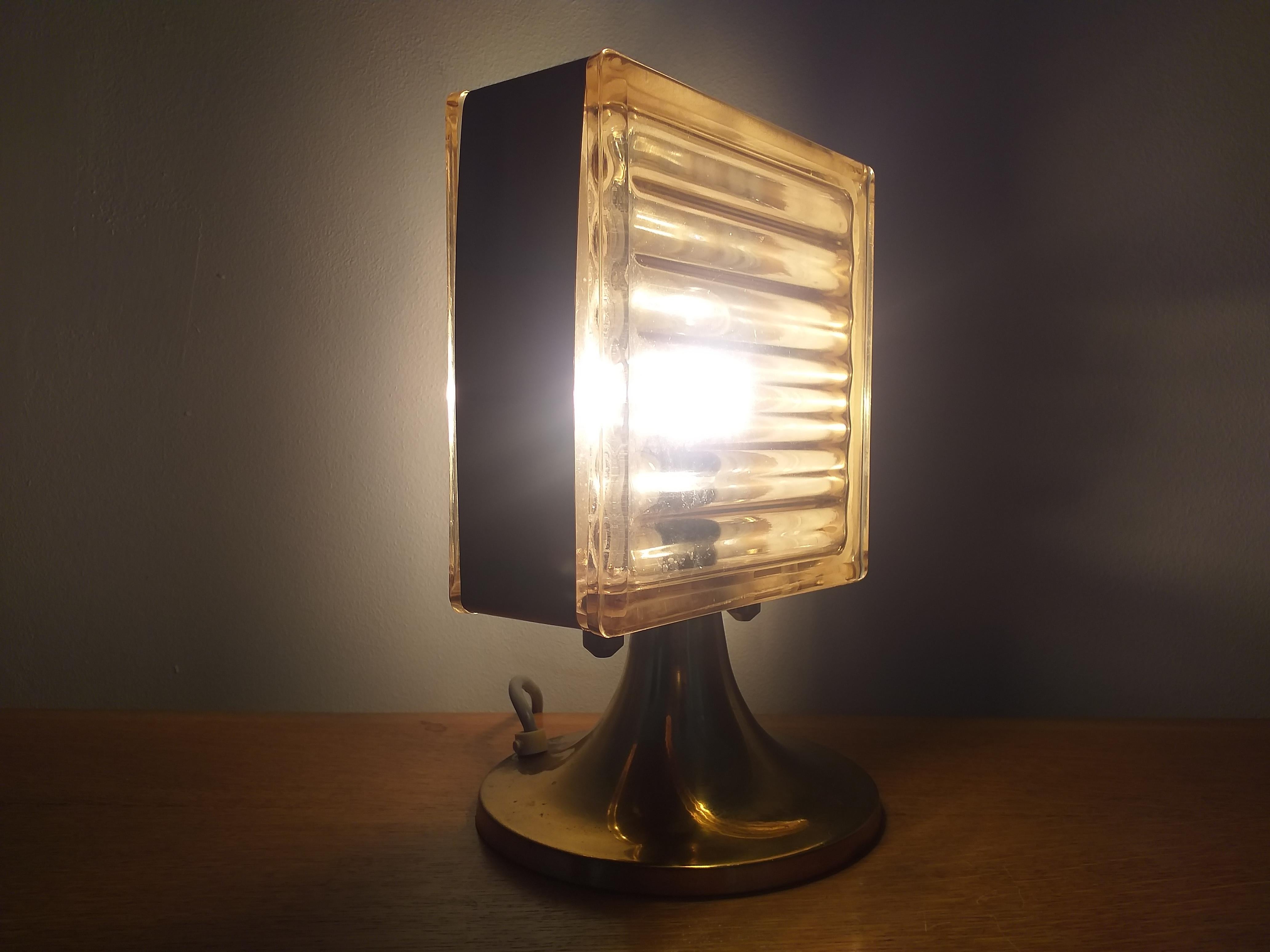 Rare Midcentury Table Lamp, 1960s For Sale 1