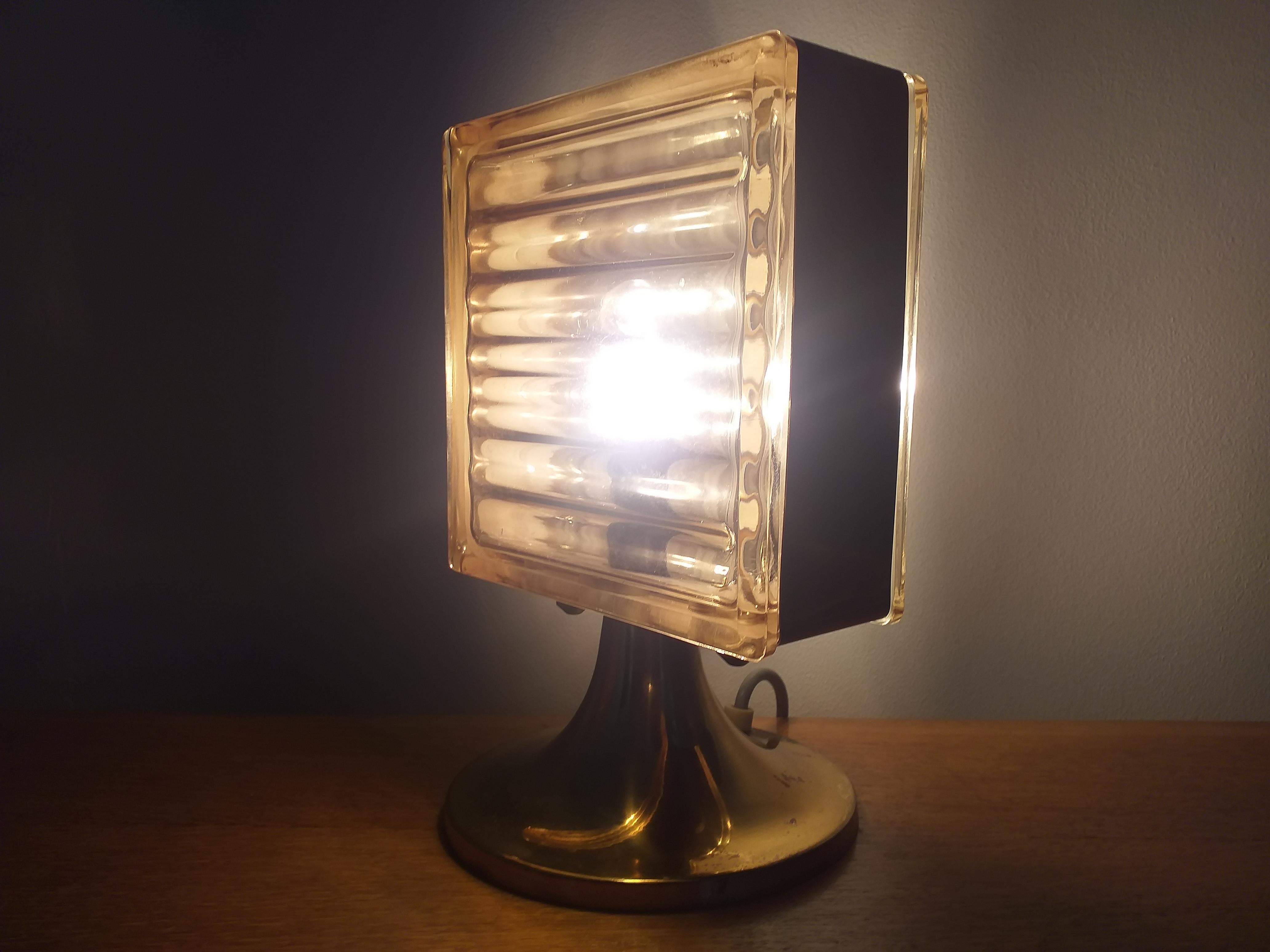 Rare Midcentury Table Lamp, 1960s For Sale 2