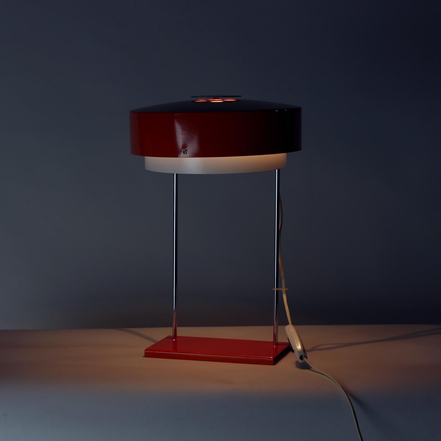 Rara lámpara de mesa de mediados de siglo de Josef Hurka para Napako, años 60 en Excelente estado para la venta en Zohor, SK