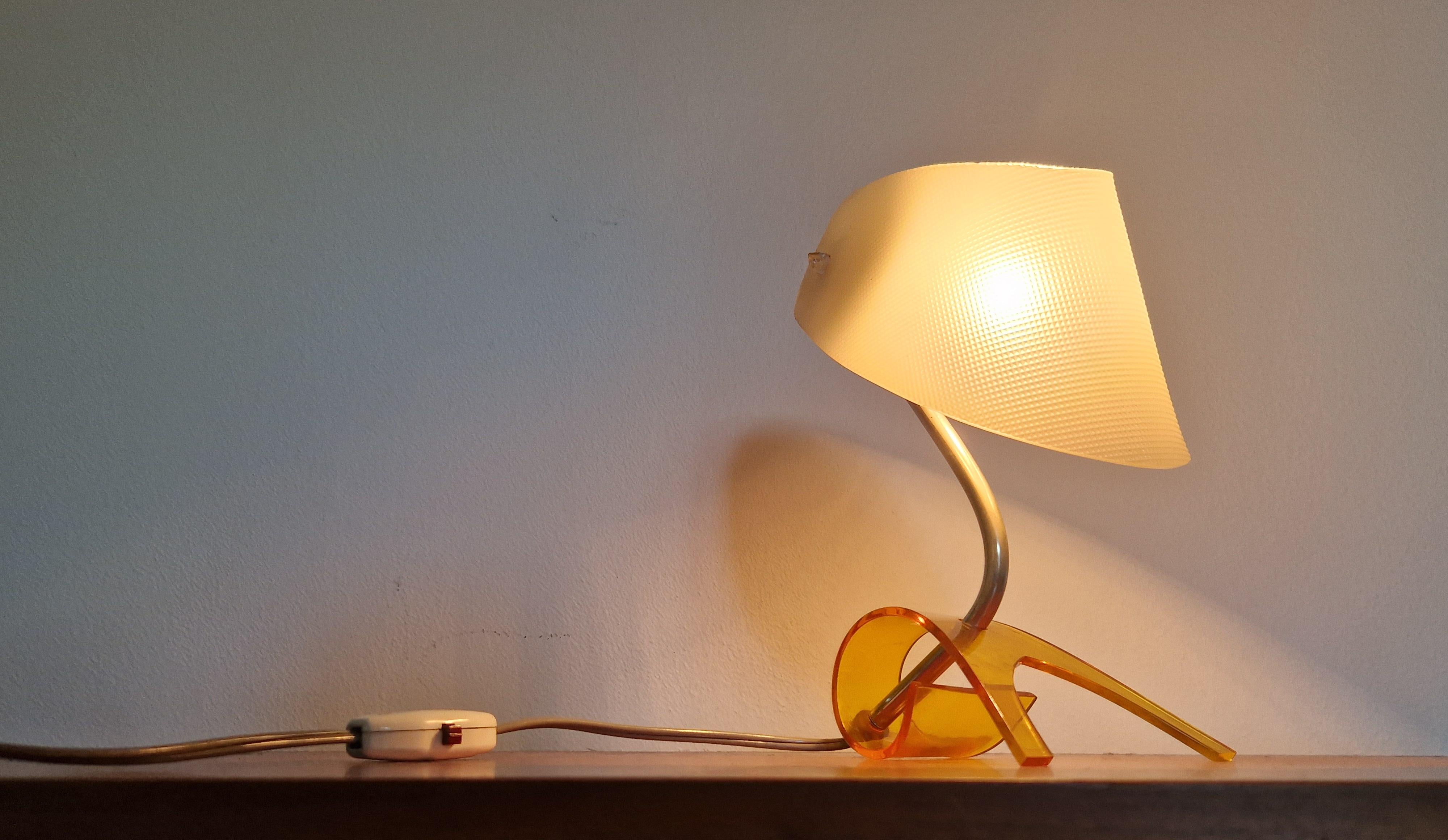 Seltene Mid-Century-Tischlampe entworfen von Apolinary Galecki, Deutschland, 1960er Jahre im Angebot 6