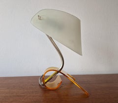 Rara lampada da tavolo del Medioevo disegnata da Apolinary Galecki, Germania, anni '60