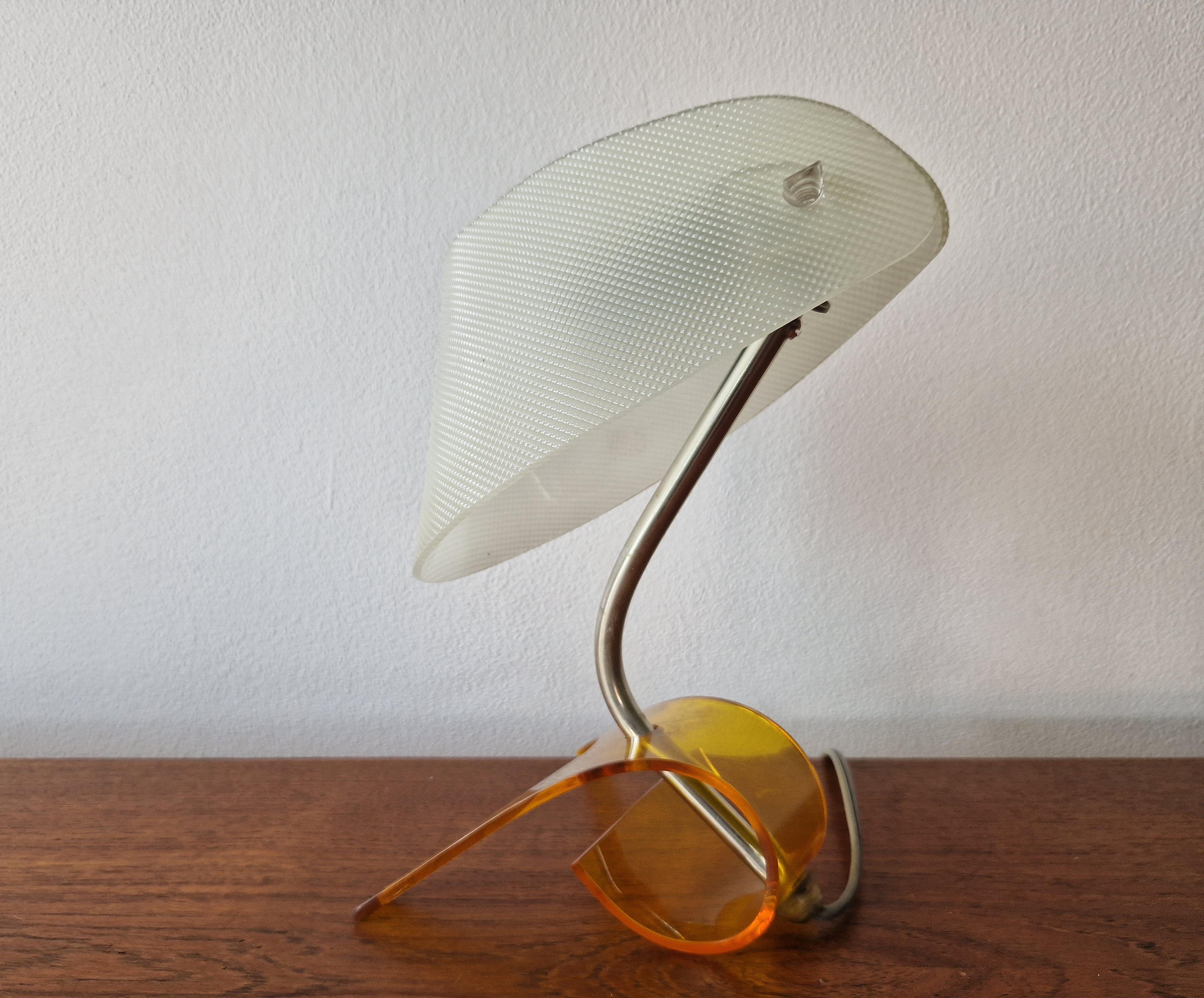 Seltene Mid-Century-Tischlampe entworfen von Apolinary Galecki, Deutschland, 1960er Jahre im Angebot 1