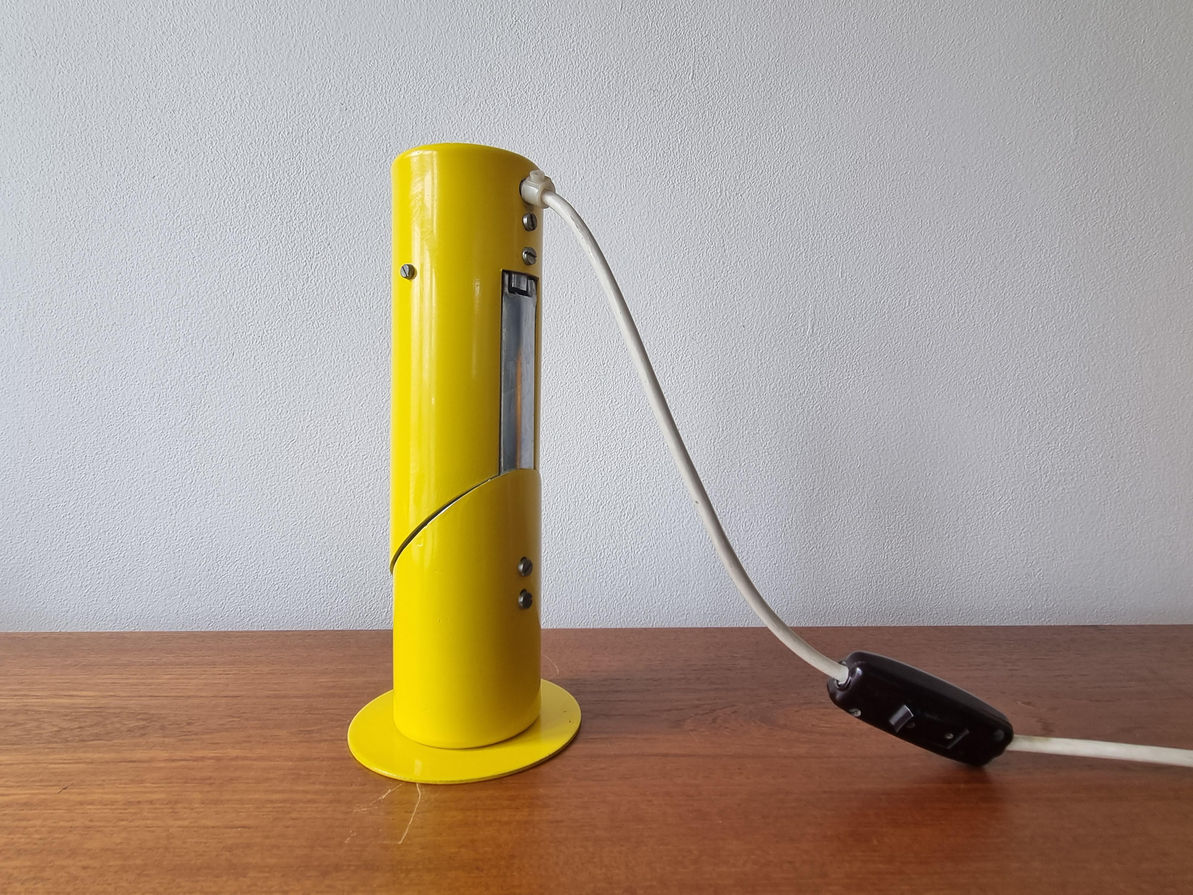 Mid-Century Modern Rare Midcentury Table Lamp, Space Age, Italy, 1970s For Sale