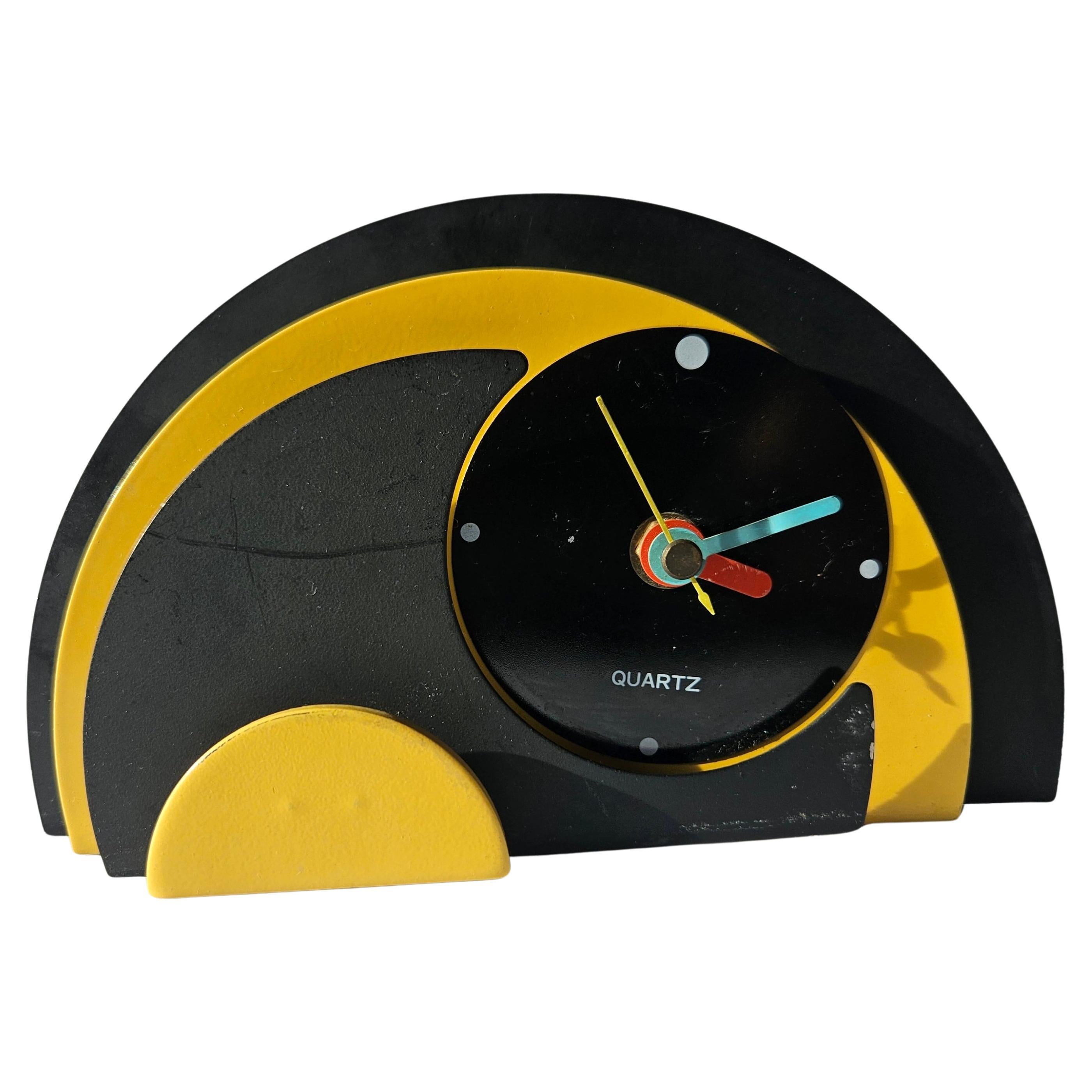 Rare Midcentury Table or Desk Clock, 1970s