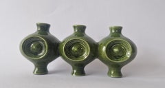 Raro vaso da tavolo o da parete in ceramica del Medioevo, anni '70