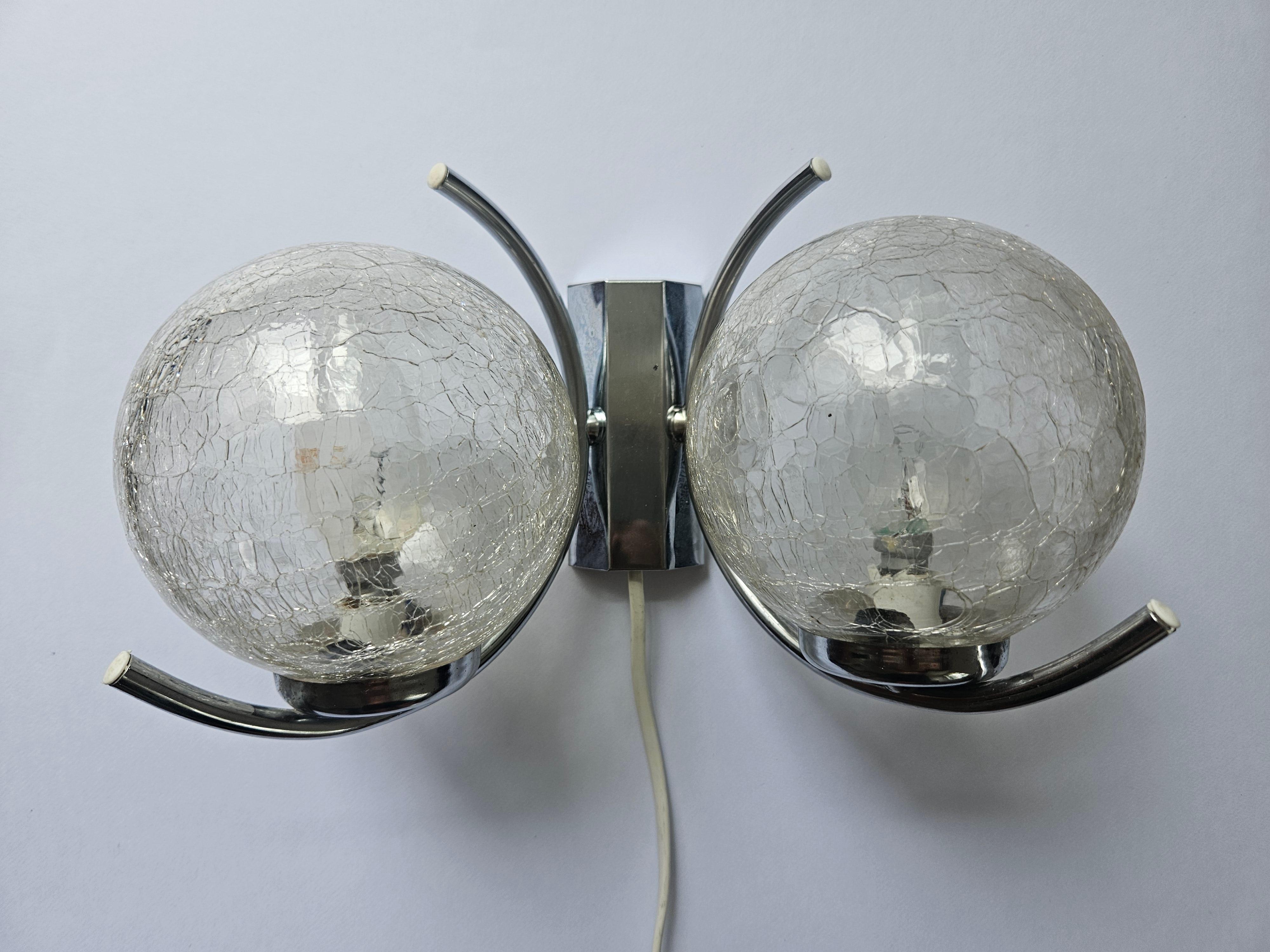 Rara lámpara de pared de mediados de siglo al estilo de Gaetano Sciolari, Italia, años 70 en venta 3