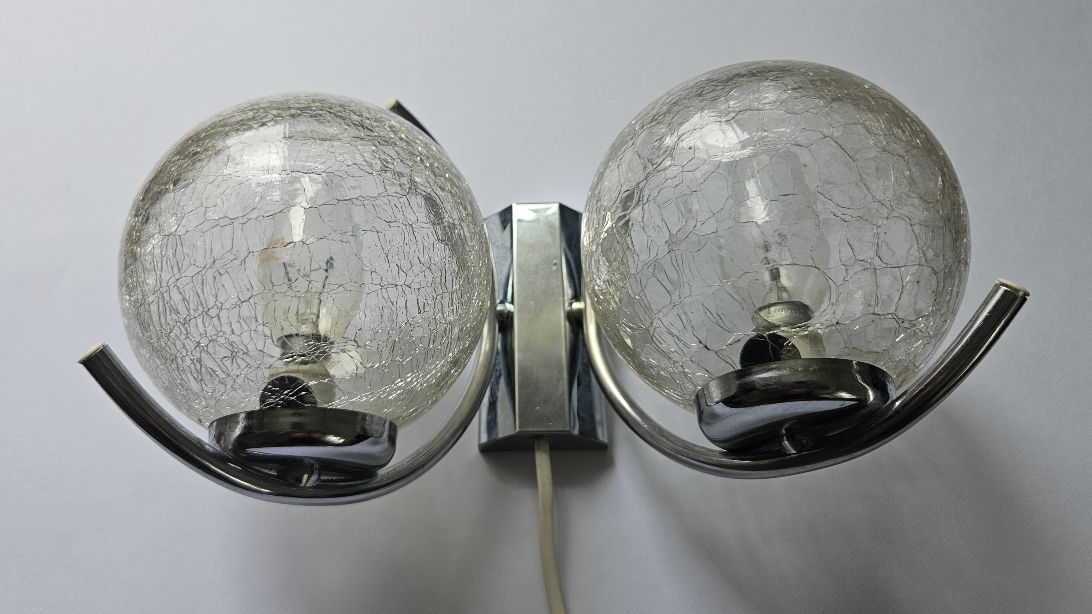 Rara lámpara de pared de mediados de siglo al estilo de Gaetano Sciolari, Italia, años 70 Italiano en venta