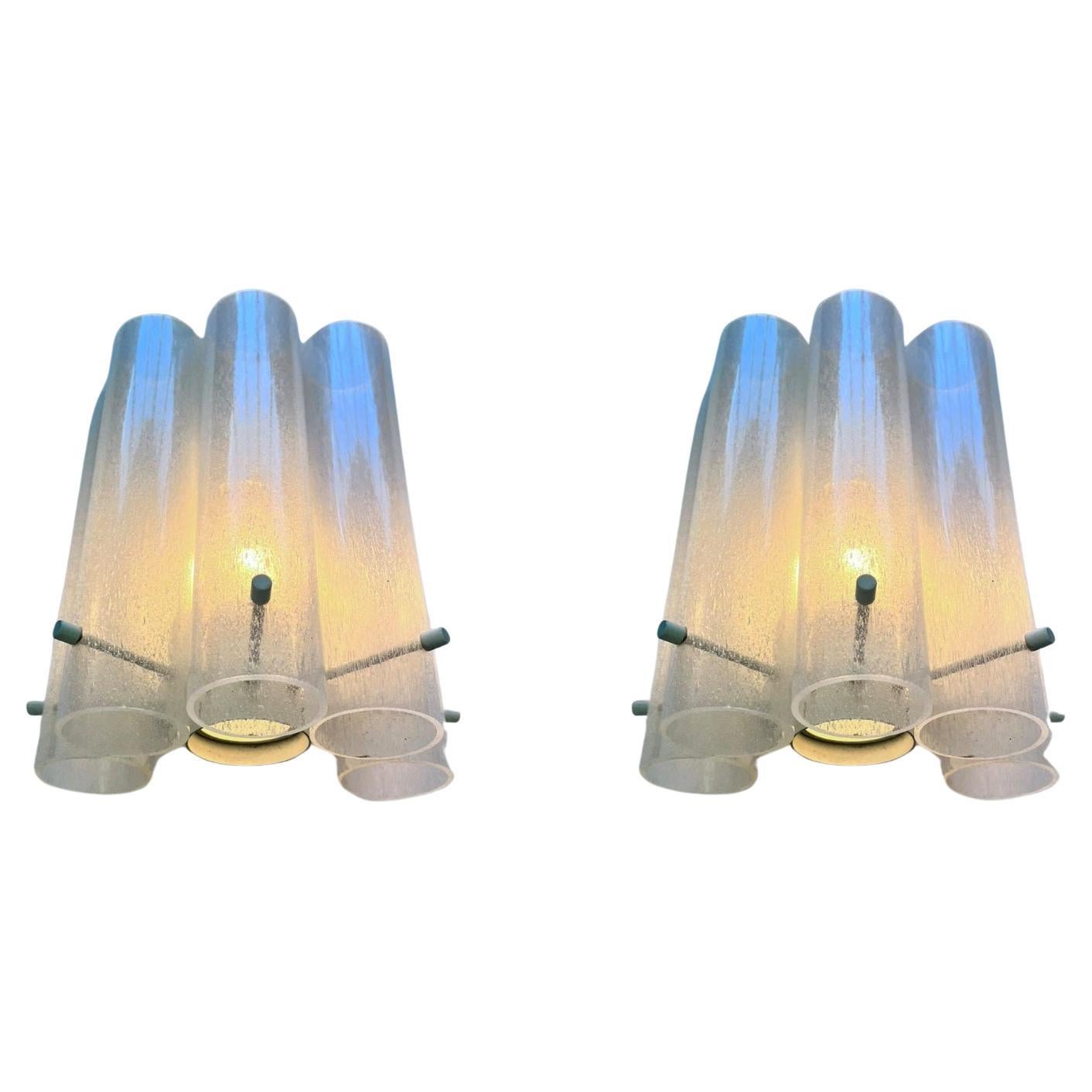 Rare Midcentury Wall Lamps Limburg, Germany, 1970s For Sale