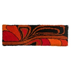 Rare Midcentury Wall Tapestry, Denmark, 1970s