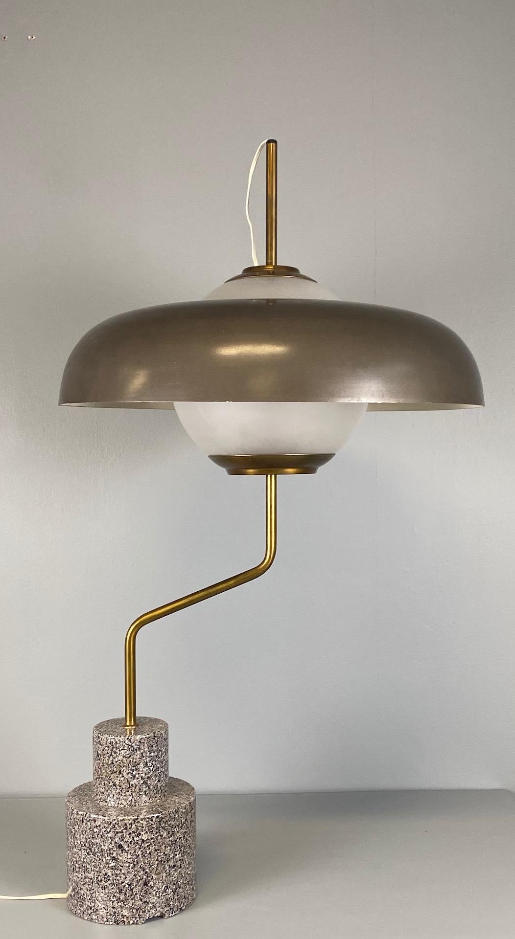 Italian Rare “Mikado” Table Lamp by Luigi Caccia Dominioni Azucena For Sale