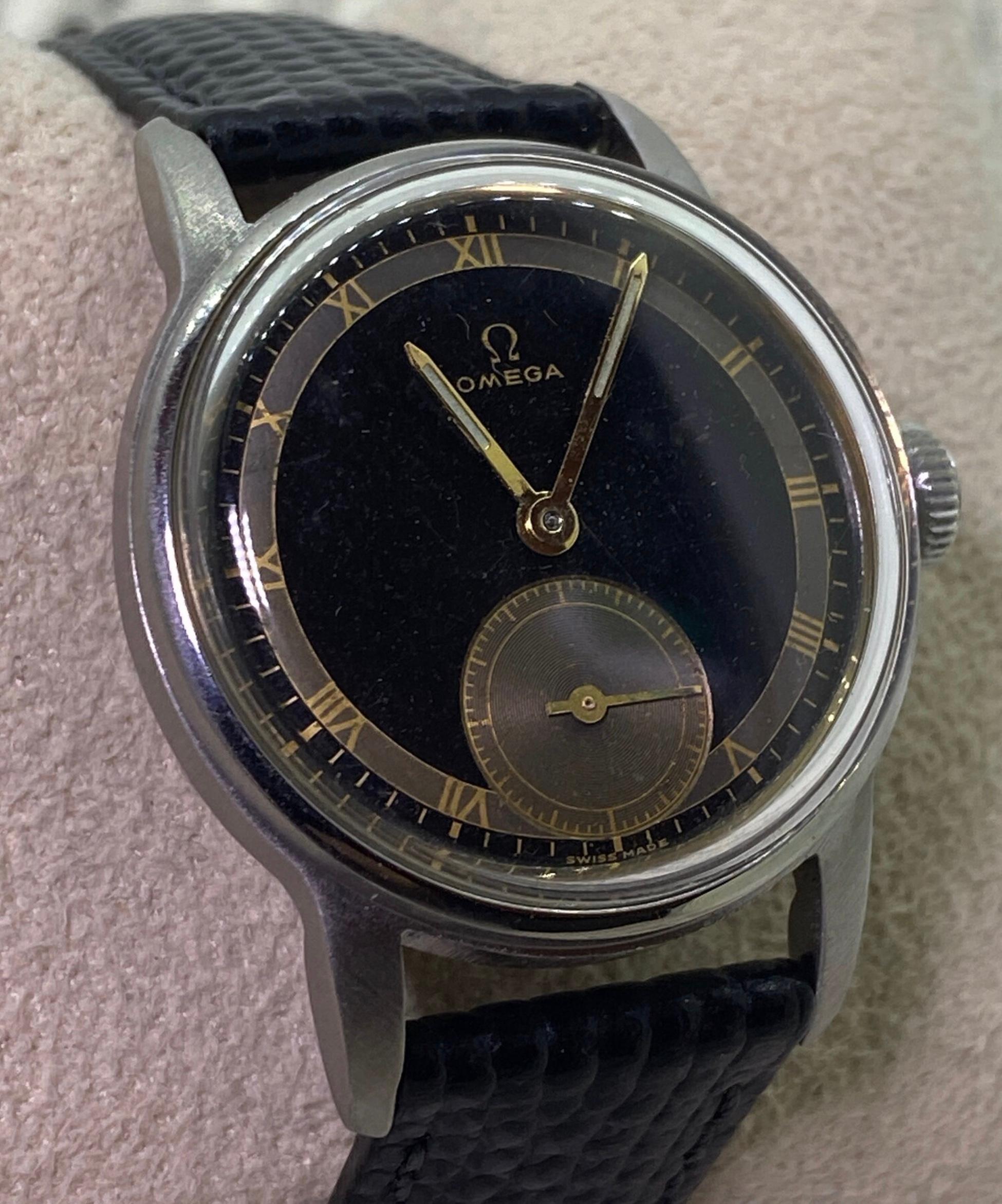omega bullseye watch