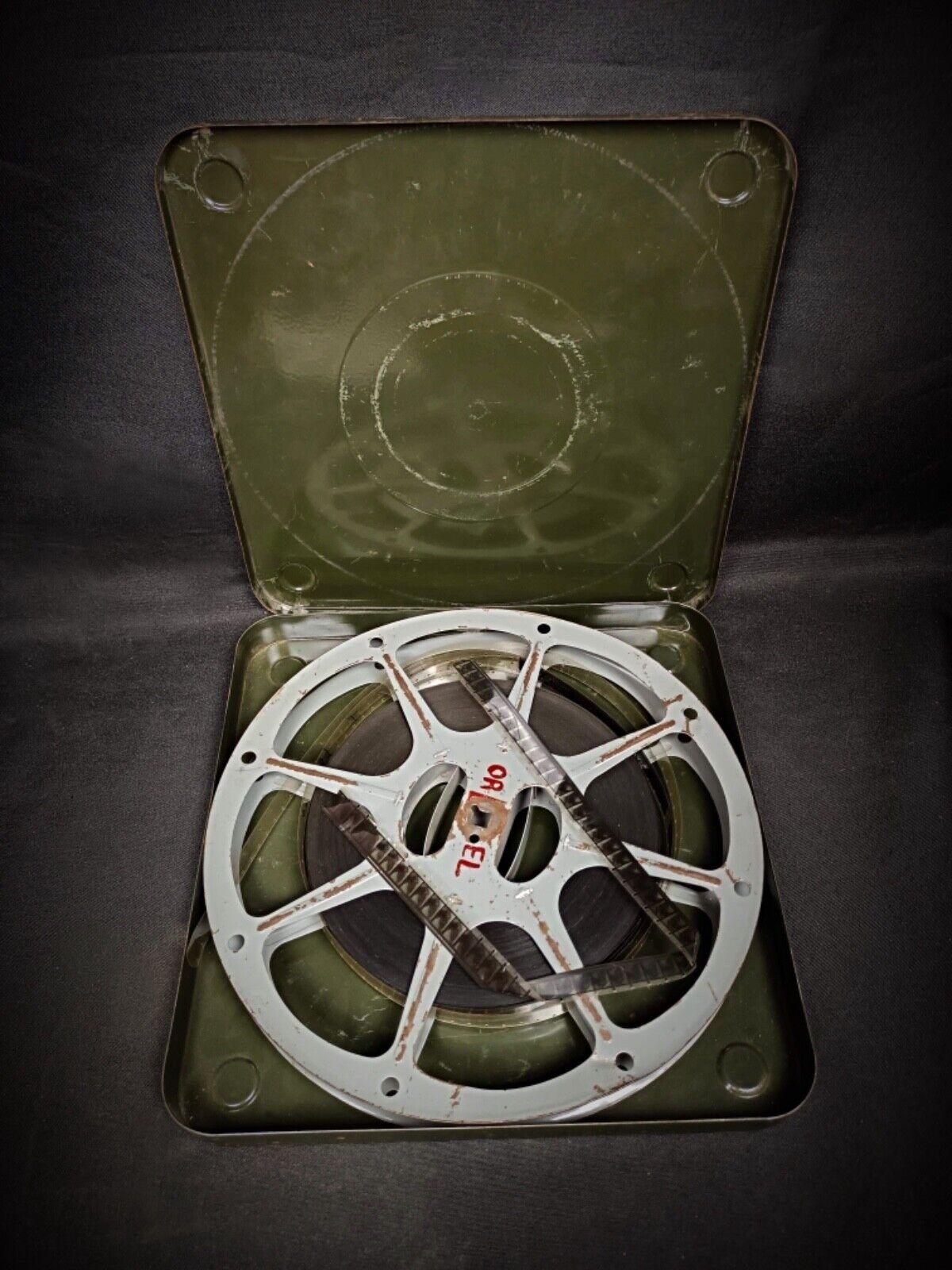 This rare militaria piece features a vintage film titled 