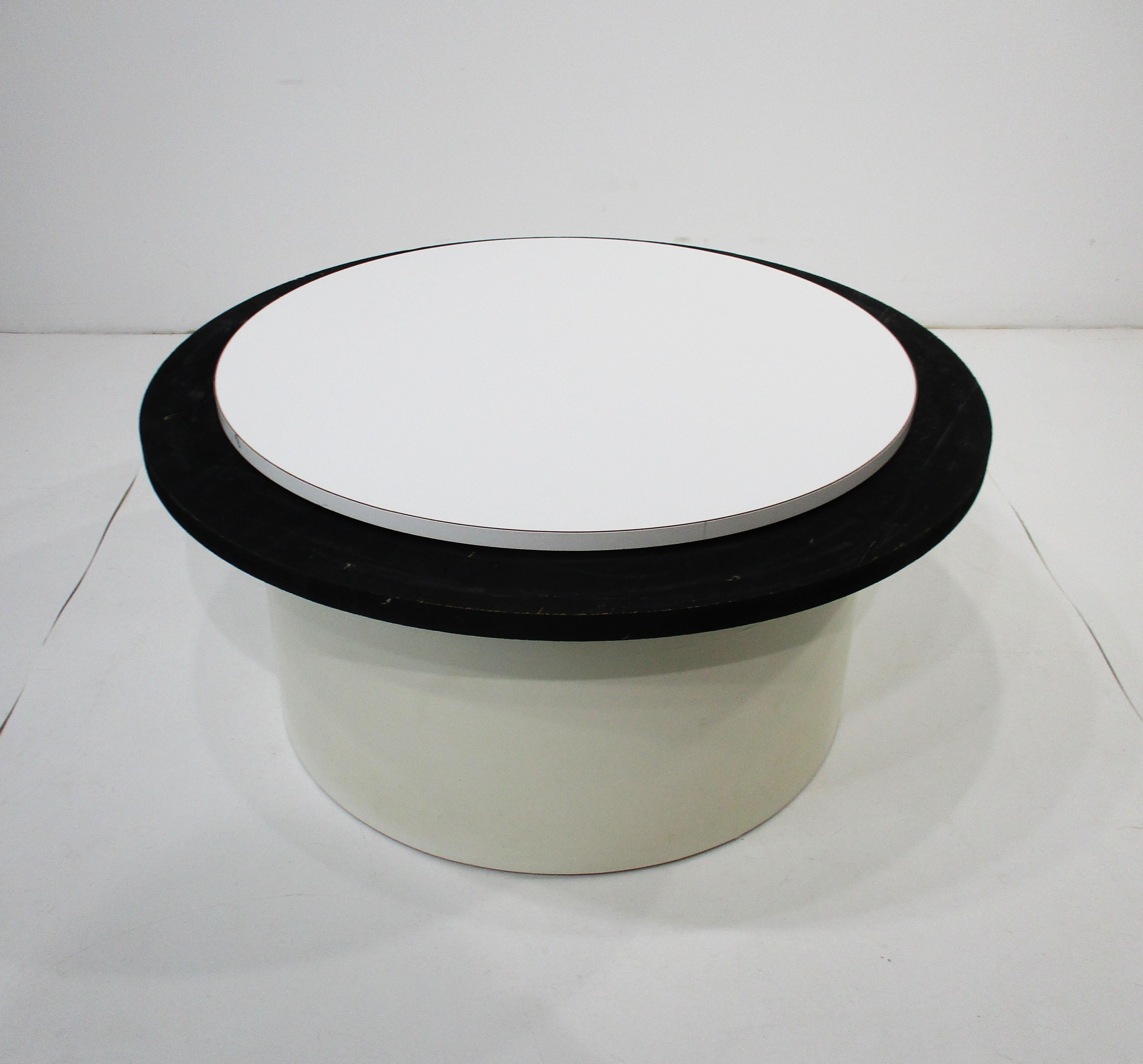 Rare table basse tournante en palissandre de Milo Baughman pour Thayer Coggin en vente 3