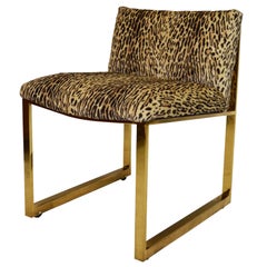 Rare Milo Baughman Slipper Chair