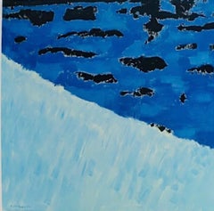 Rare Milton Avery MoMA Exhibition Poster Sea Grasses & Blue Sea 1958