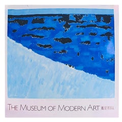 Rare Milton Avery MoMA Exhibition Poster Sea Grasses & Blue Sea 1958