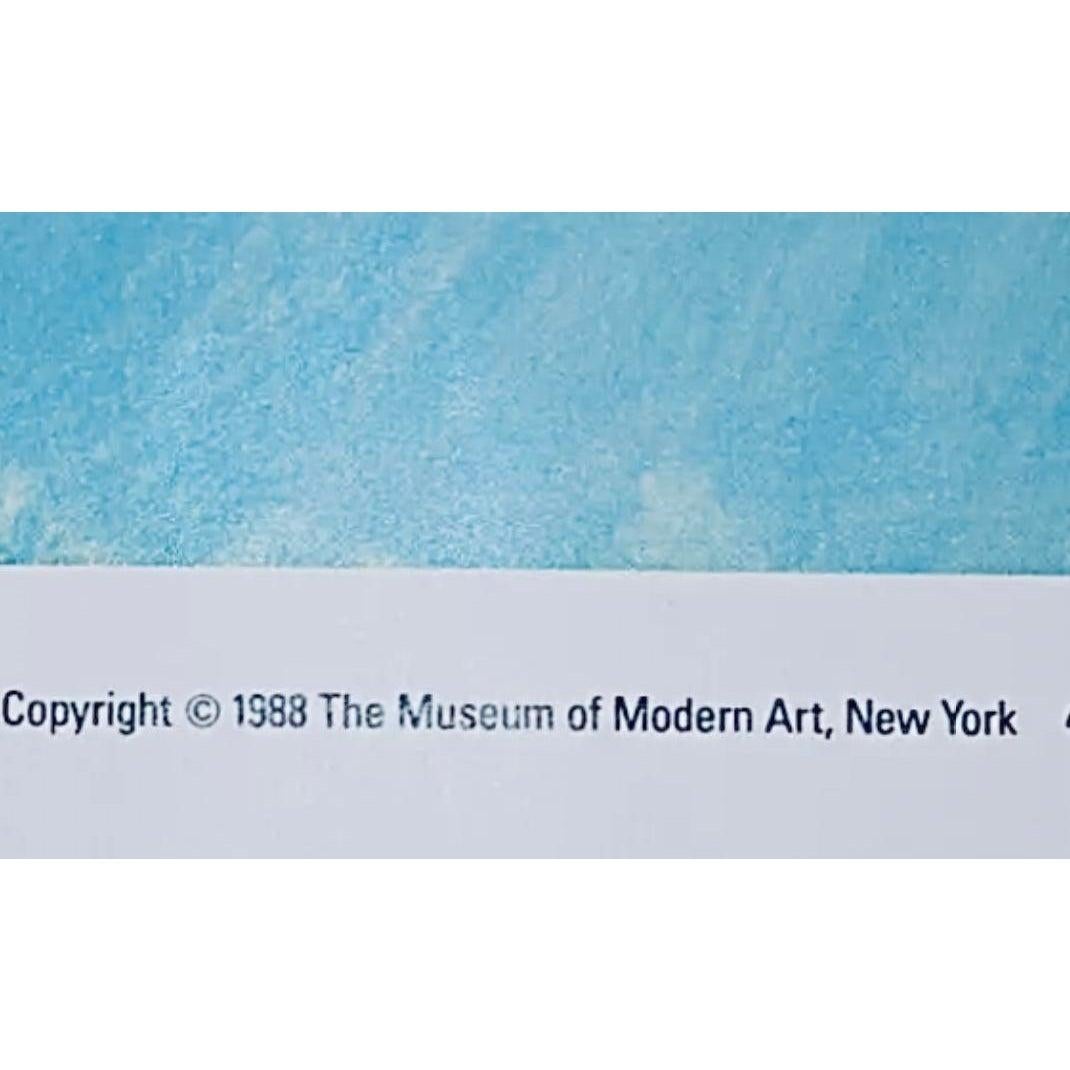 American Rare Milton Avery Museum of Modern Art Exhibition Lithograph Poster Sea Grasses For Sale