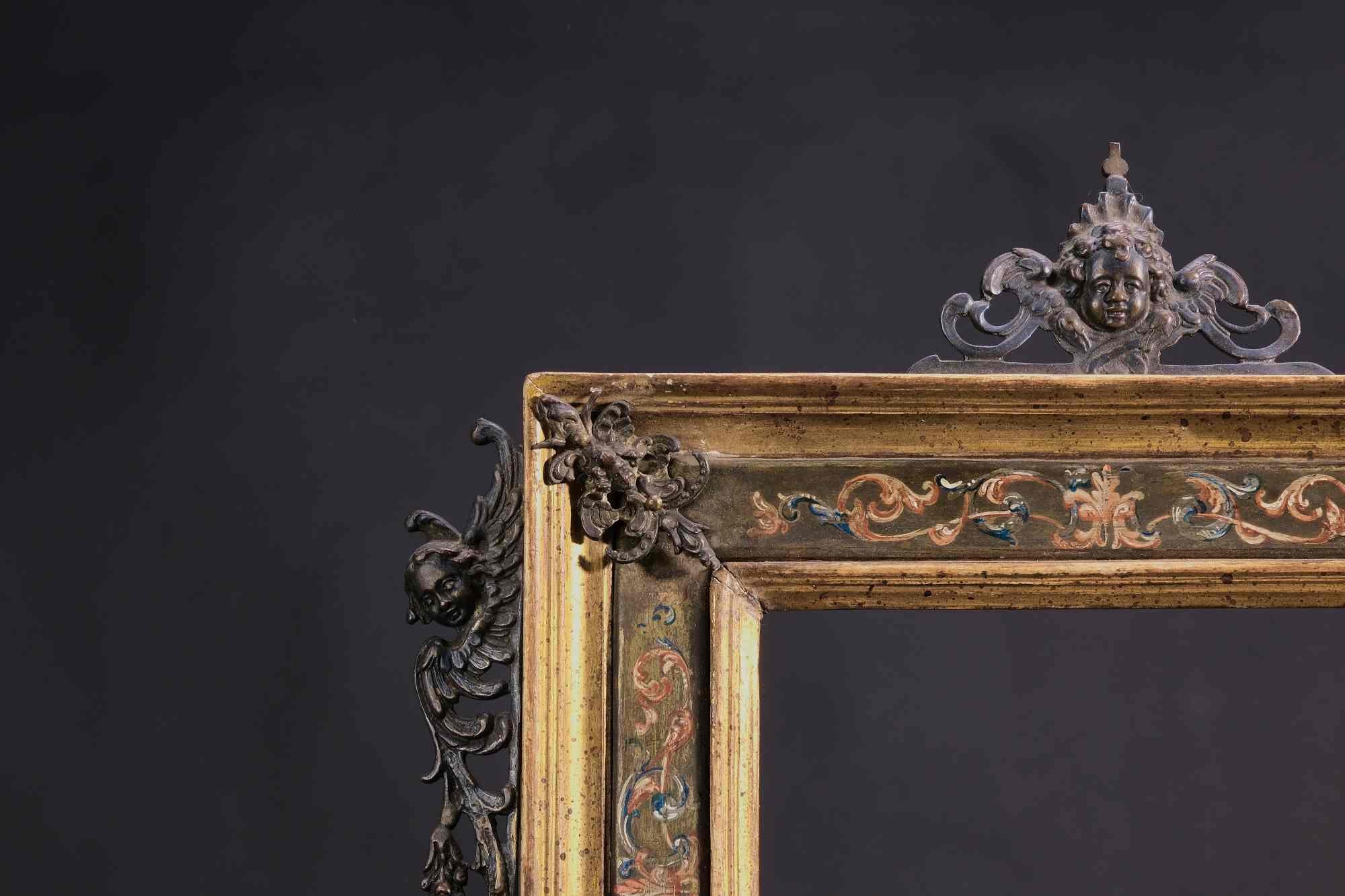 Renaissance Rare Miniature Frame, Rome 17th Century For Sale