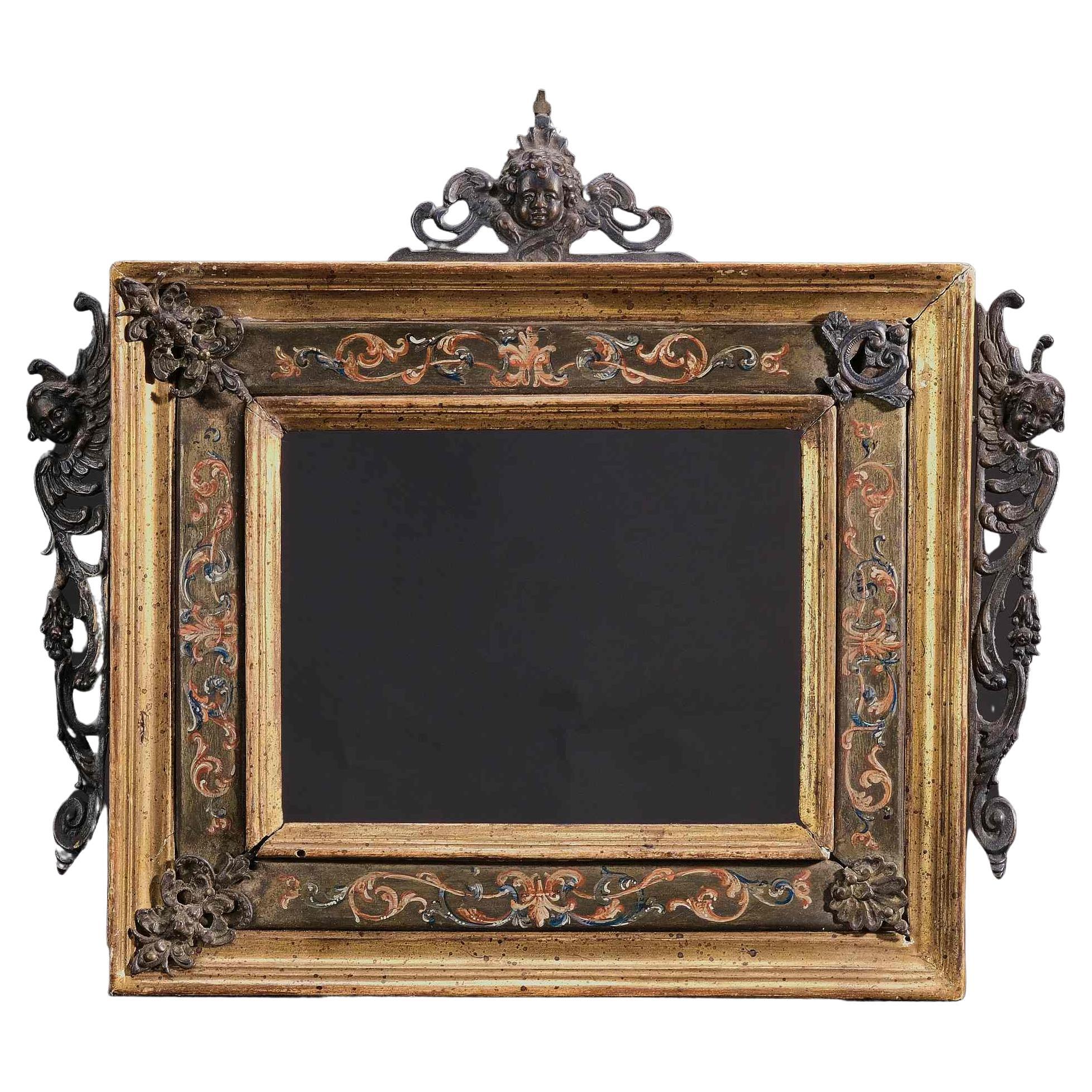 Rare Miniature Frame, Rome 17th Century For Sale