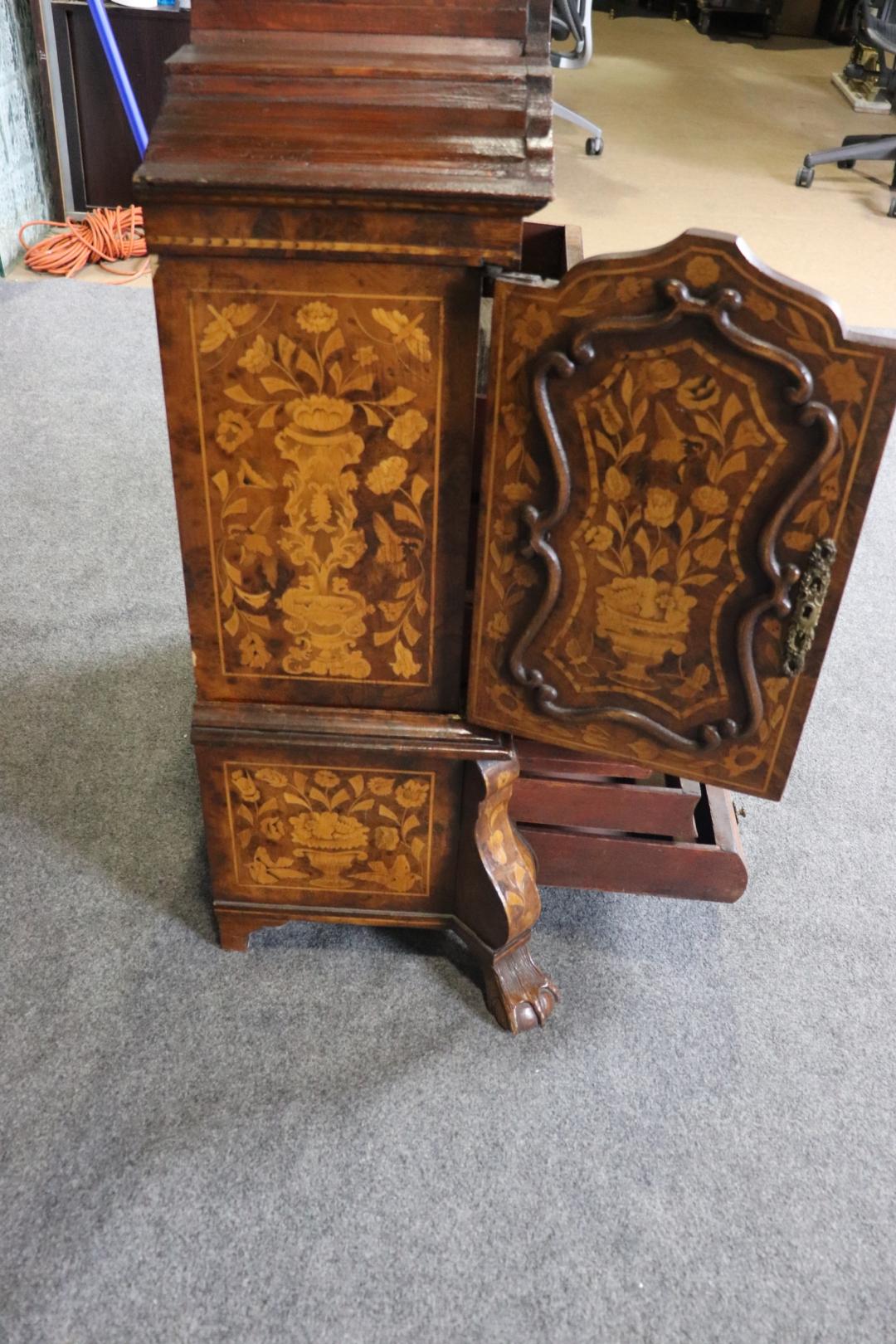 Rare boîte à échantillons ou à bijoux pour vendeur en marqueterie hollandaise miniature en vente 3