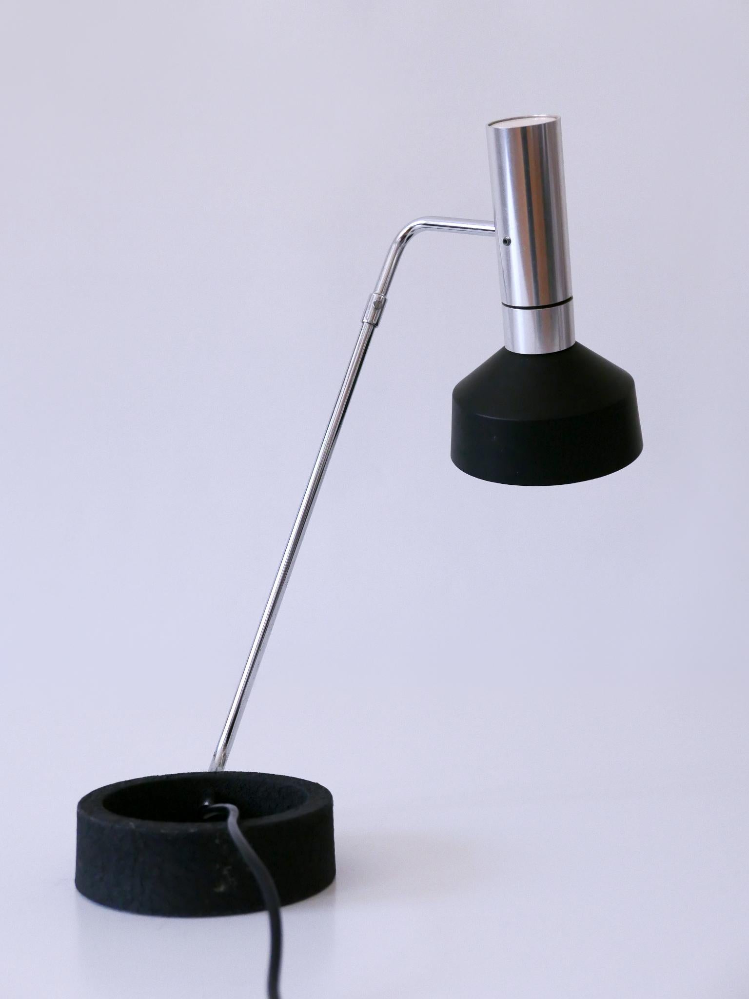 Seltene Schreibtisch- oder Tischleuchte „Minilux“ von Rosemarie & Rico Baltensweiler, 1960er Jahre im Angebot 8