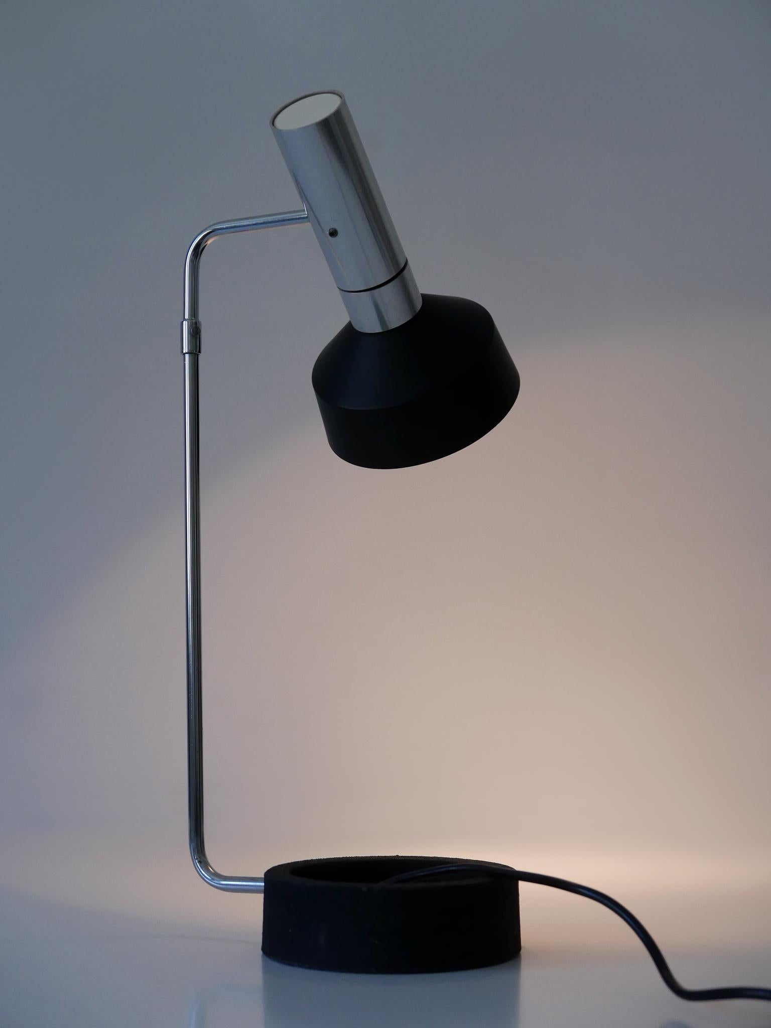 Seltene Schreibtisch- oder Tischleuchte „Minilux“ von Rosemarie & Rico Baltensweiler, 1960er Jahre im Angebot 9
