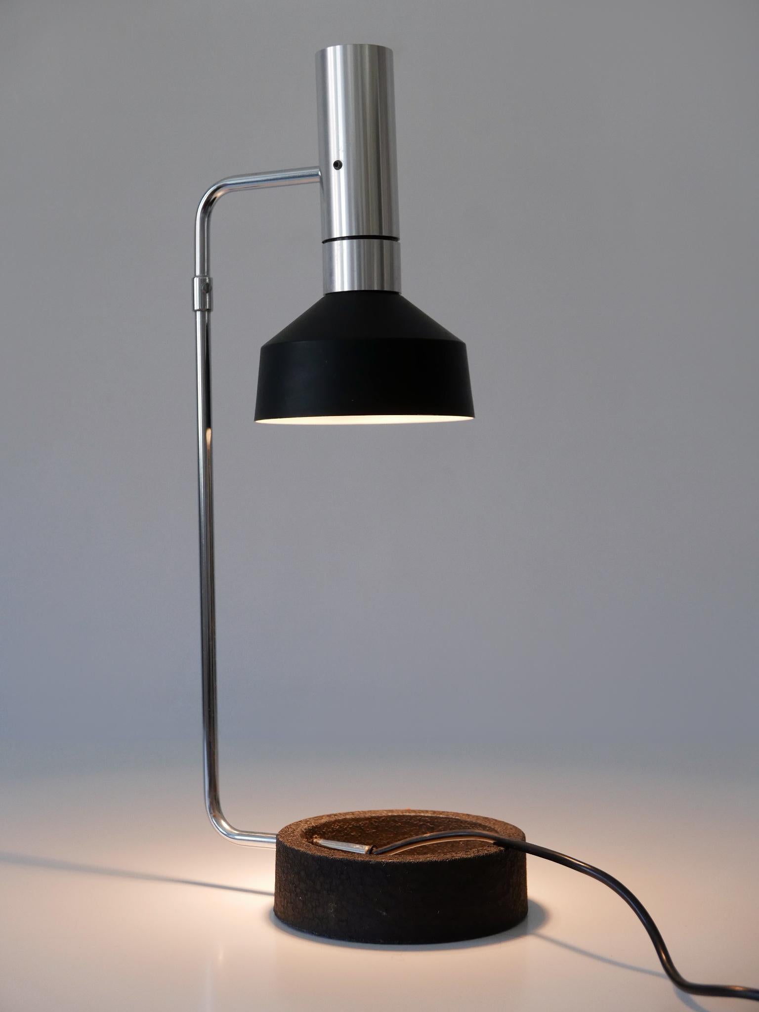 Seltene Schreibtisch- oder Tischleuchte „Minilux“ von Rosemarie & Rico Baltensweiler, 1960er Jahre im Angebot 11
