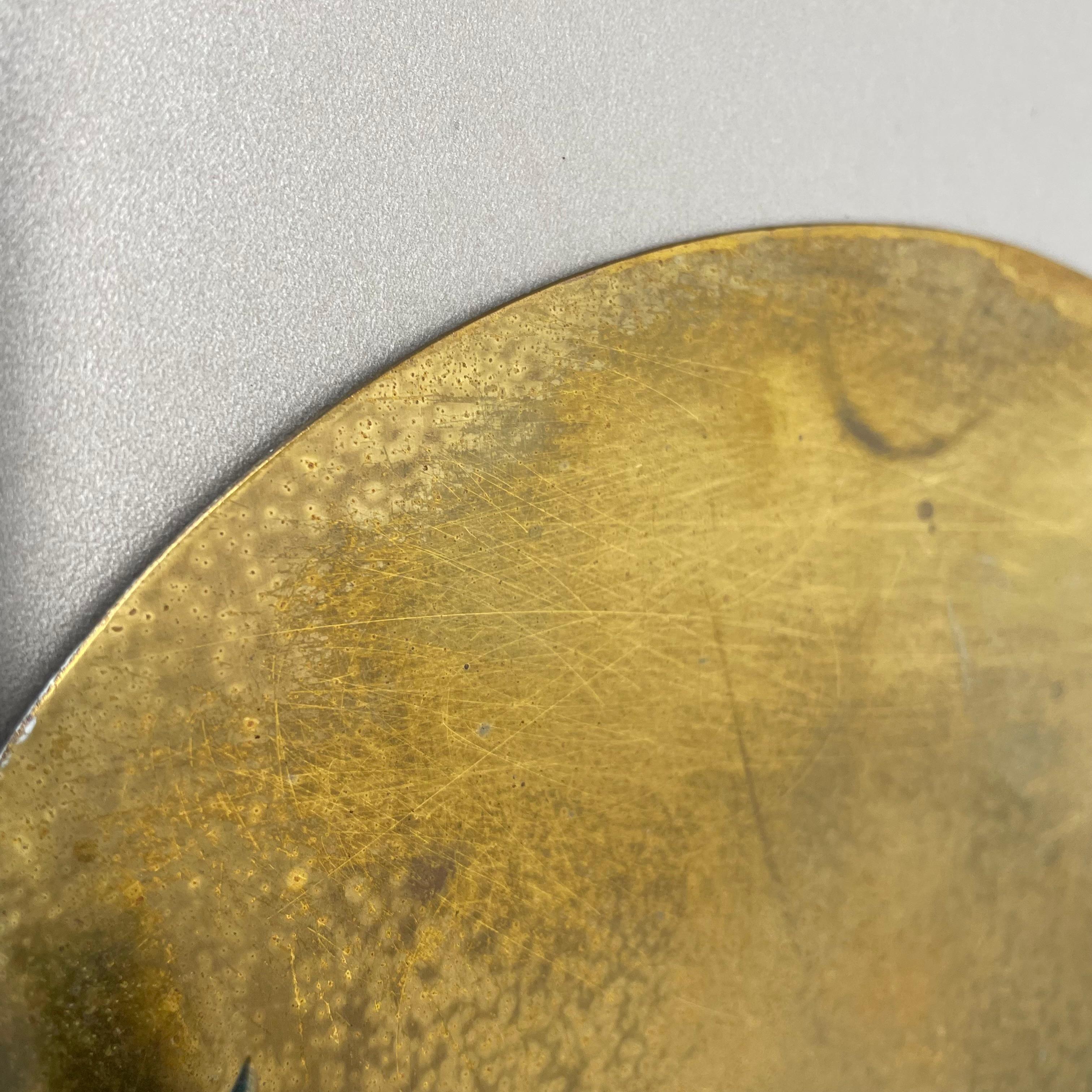 rare minimalist brass and plexiglass Stilnovo Style Wall Light, Italy 1950s For Sale 4
