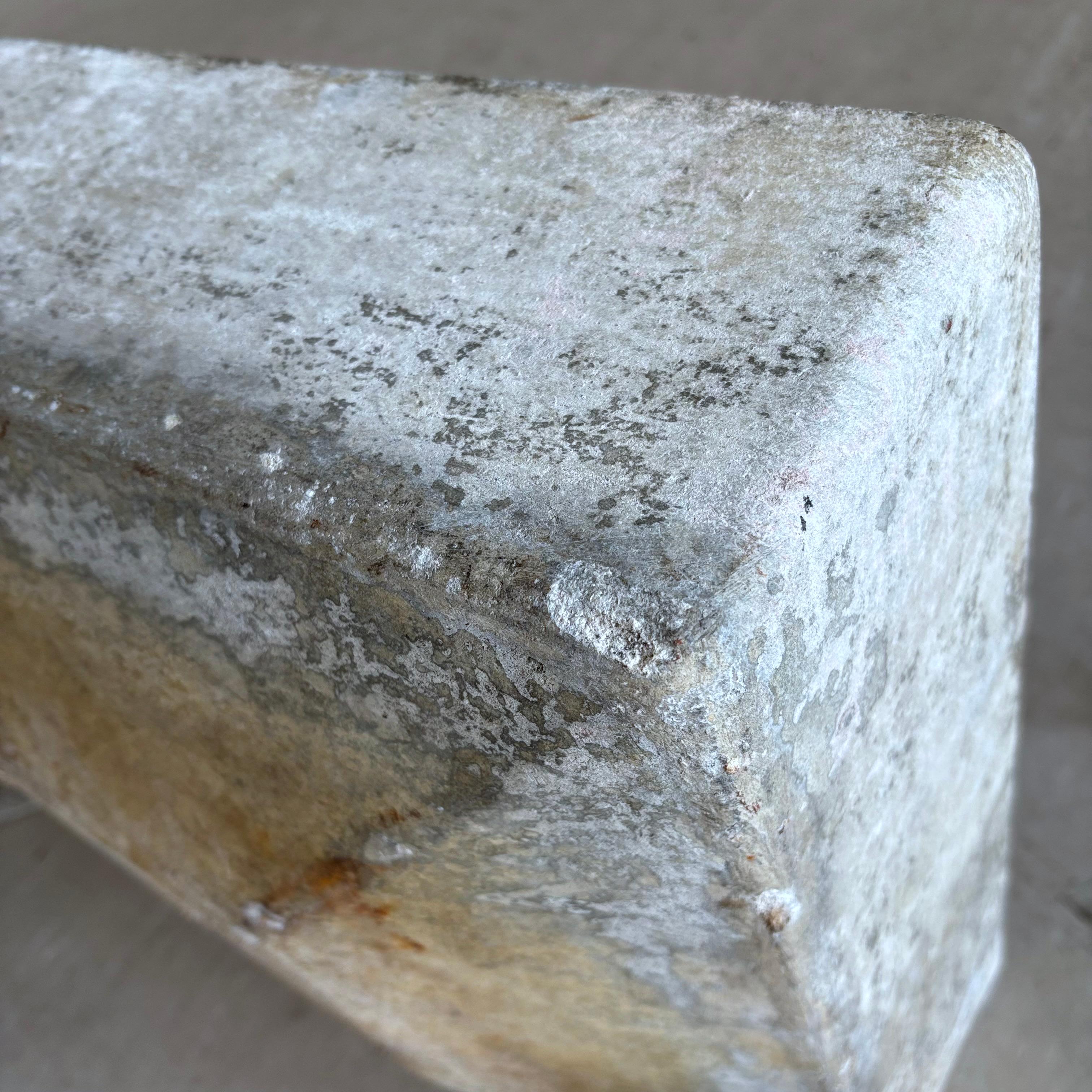 Rare Minimalist 'Caslon' concrete planter by Swiss designer, Bruno Rey, 1959 For Sale 10