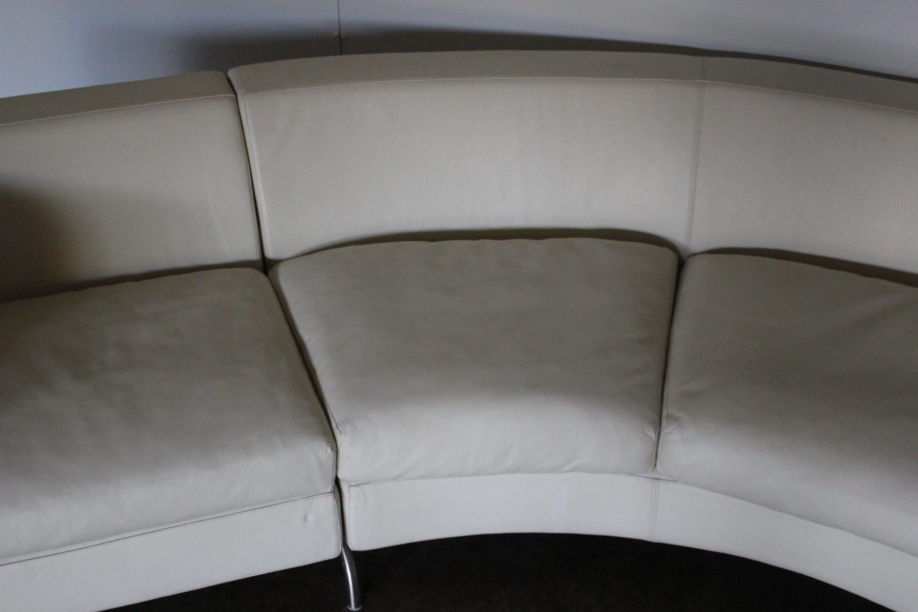 minotti round sofa