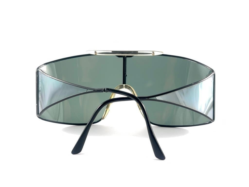 Rare Mint Vintage Alpina Stratos  Sunglasses 1980'S West Germany For Sale 7