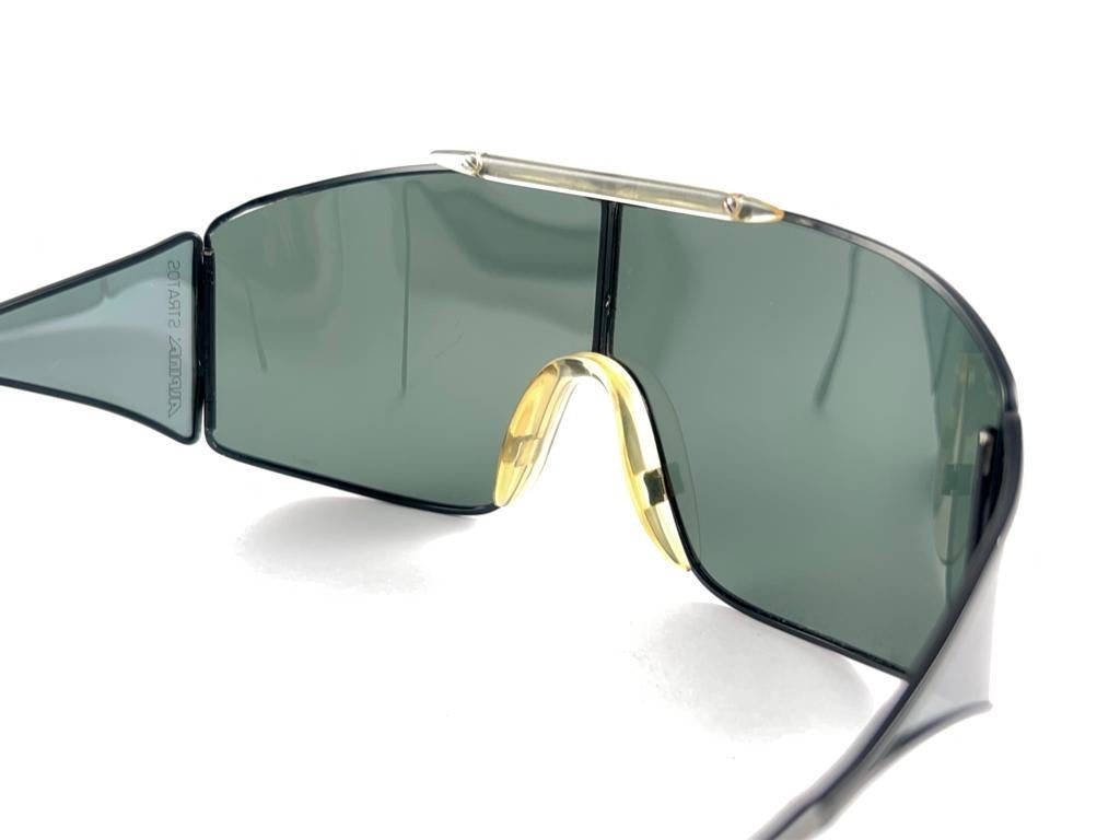 Rare Mint Vintage Alpina Stratos  Sunglasses 1980'S West Germany For Sale 8