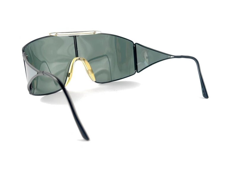 Rara Alpina Stratos d'epoca Occhiali da sole anni '80 Germania