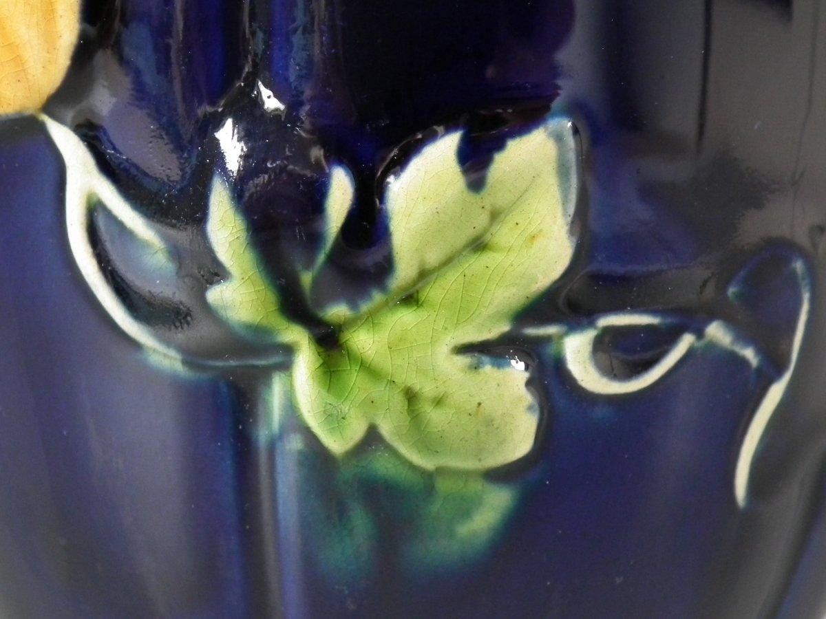 Rare Minton Majolica Flower Vase On Stand 5