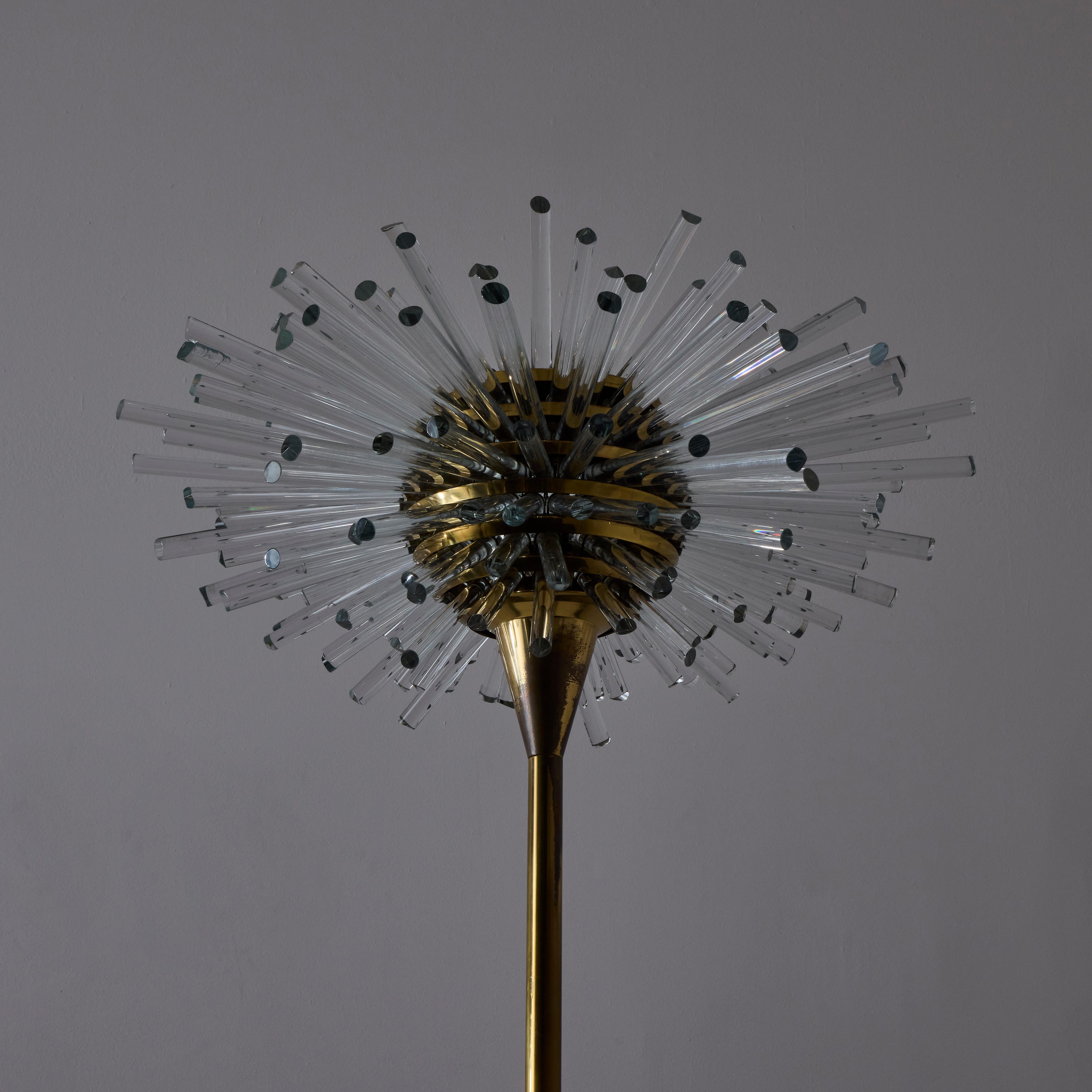 Laiton Rare lampadaire 