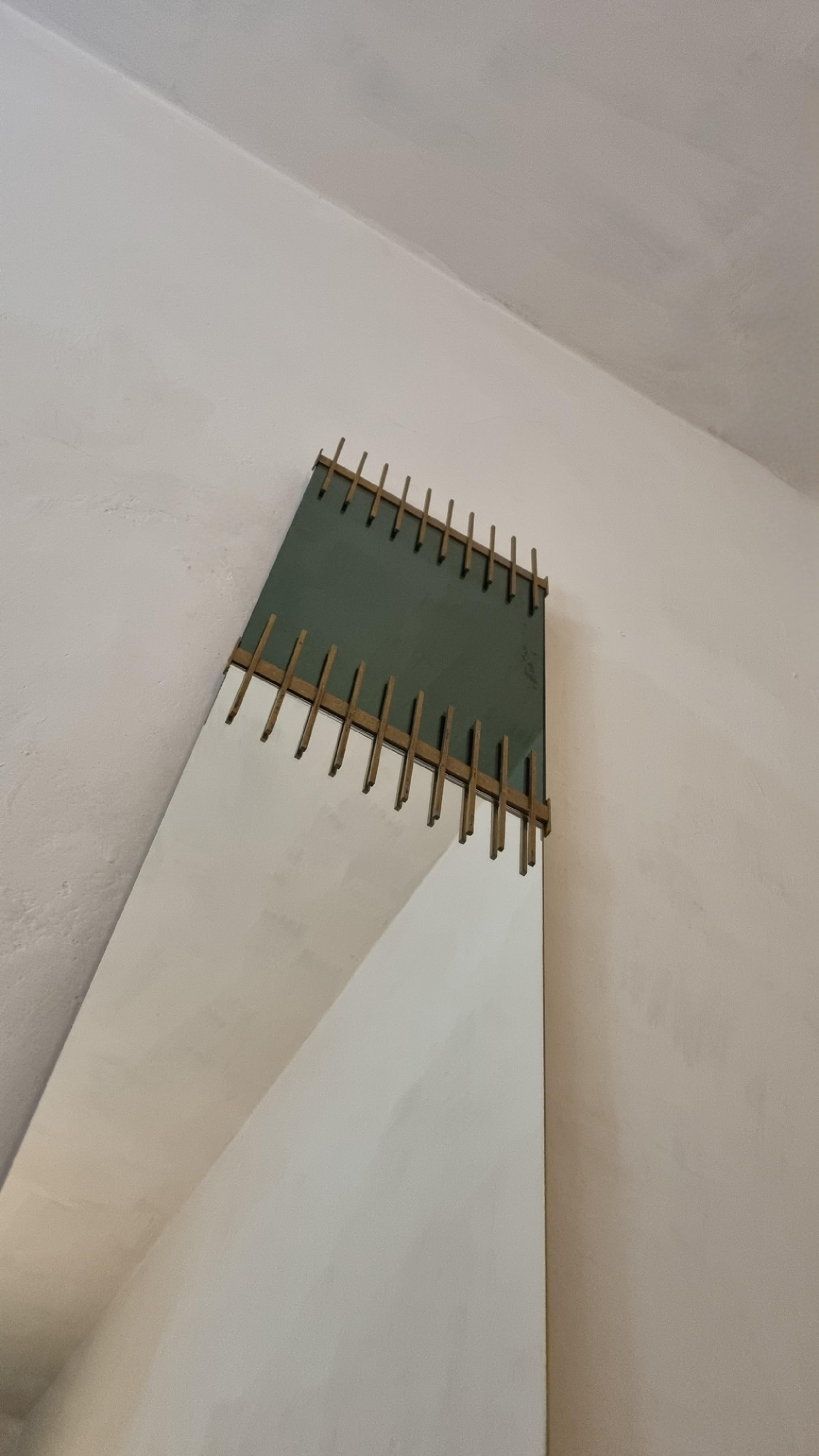 Italian Rare mirror designed by Ettore Sottsass for Santambrogio & De Berti, 1962 in vendita
