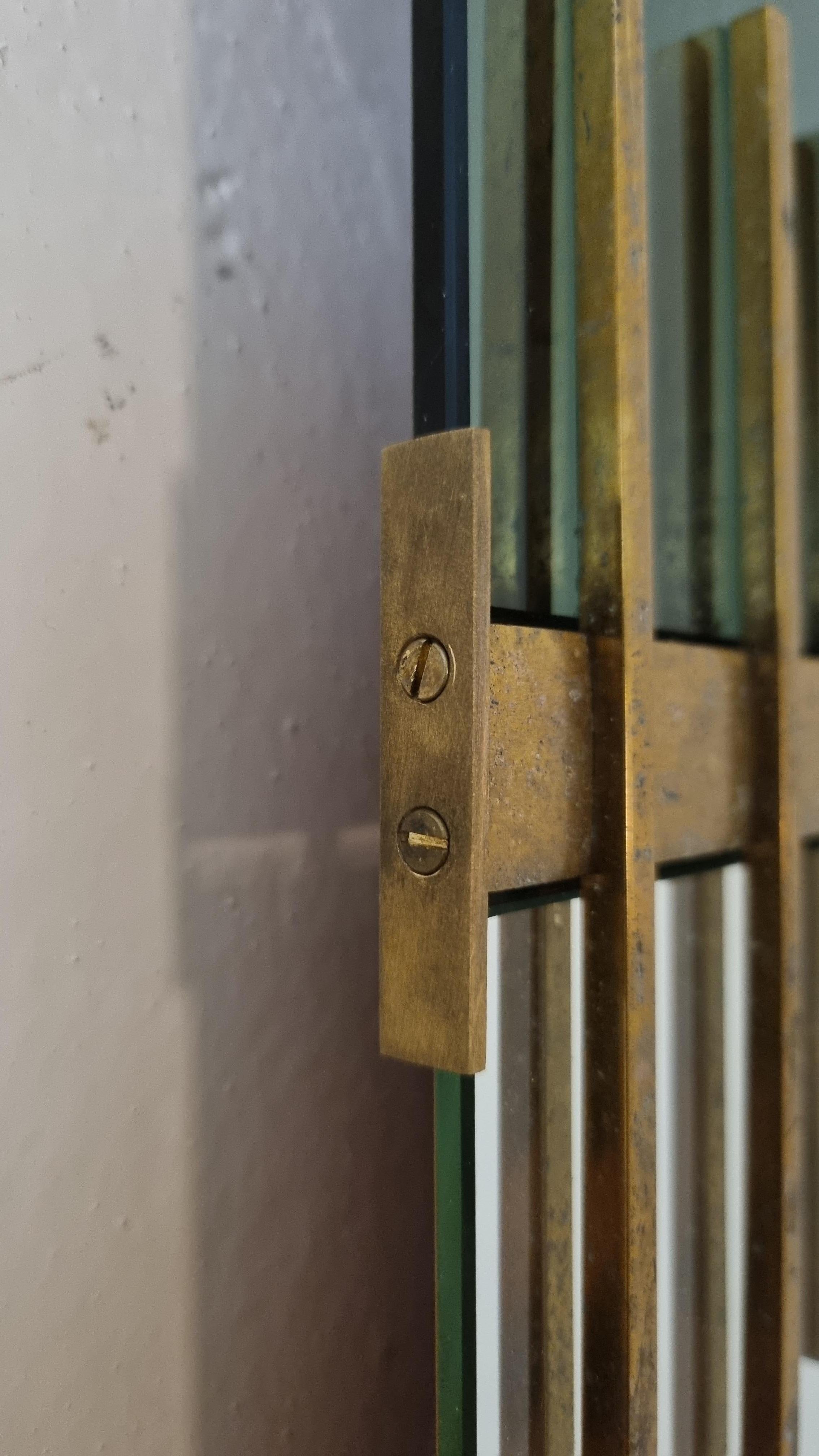 Rare mirror designed by Ettore Sottsass for Santambrogio & De Berti, 1962 in vendita 1
