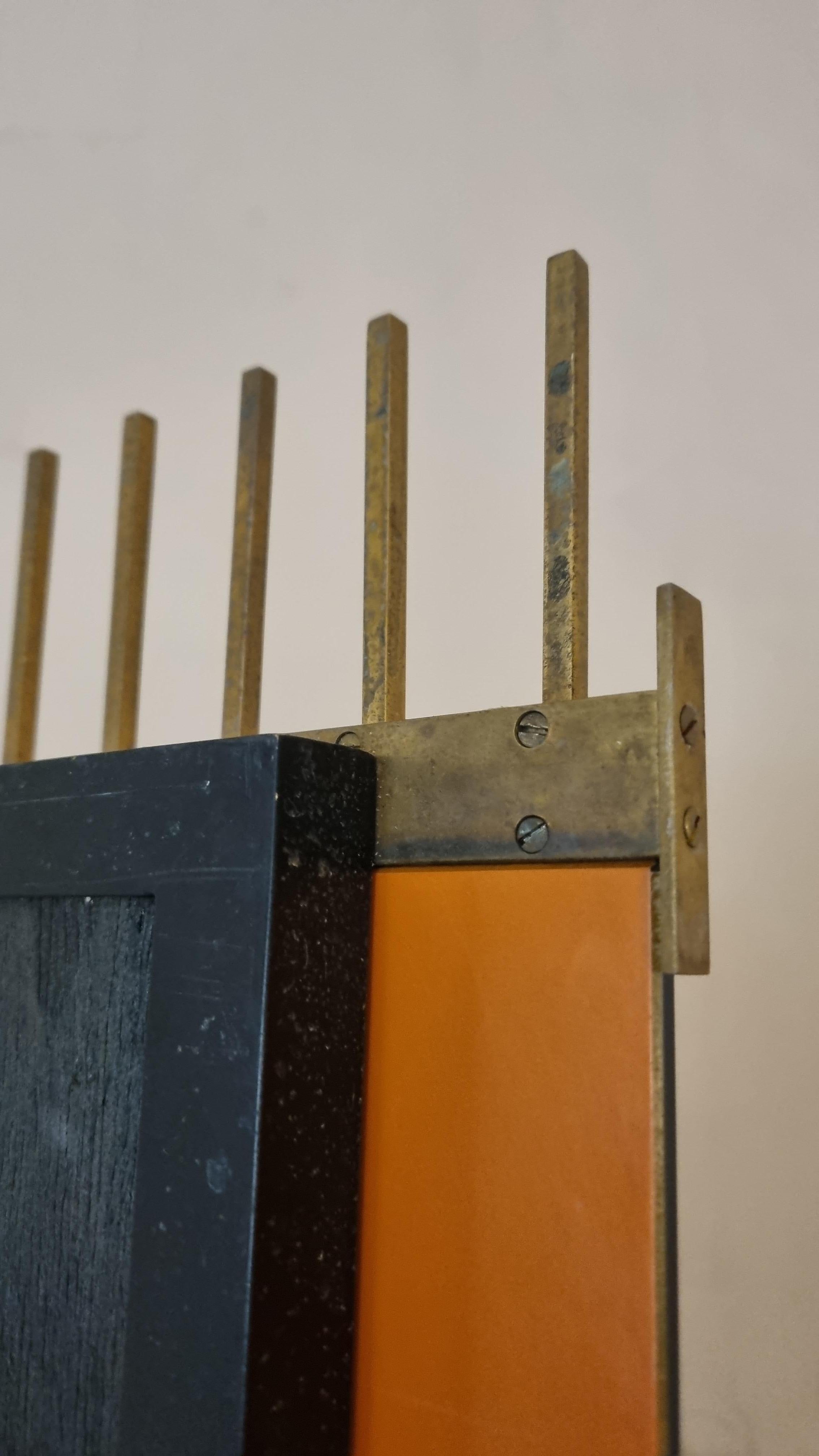 Rare mirror designed by Ettore Sottsass for Santambrogio & De Berti, 1962 in vendita 3